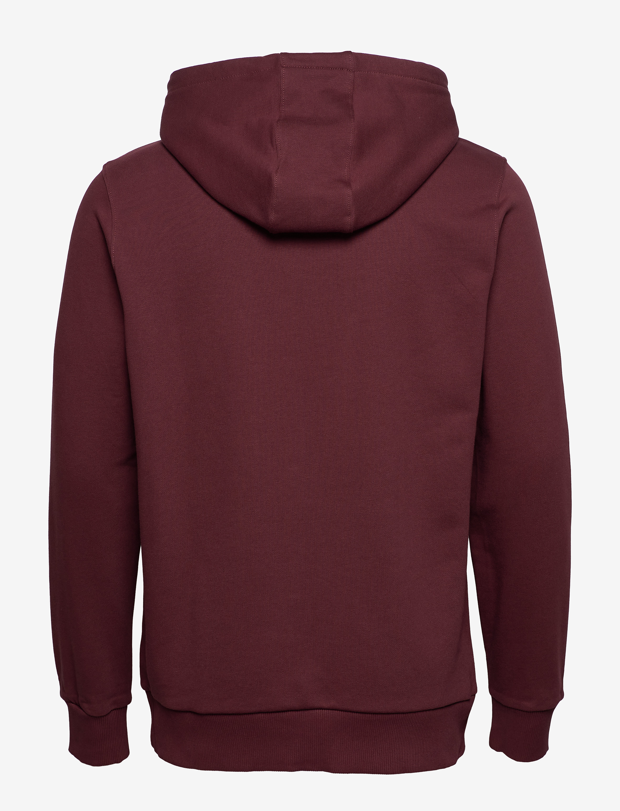 Calvin Klein - COTTON LOGO  HOODIE - tawny port - 1