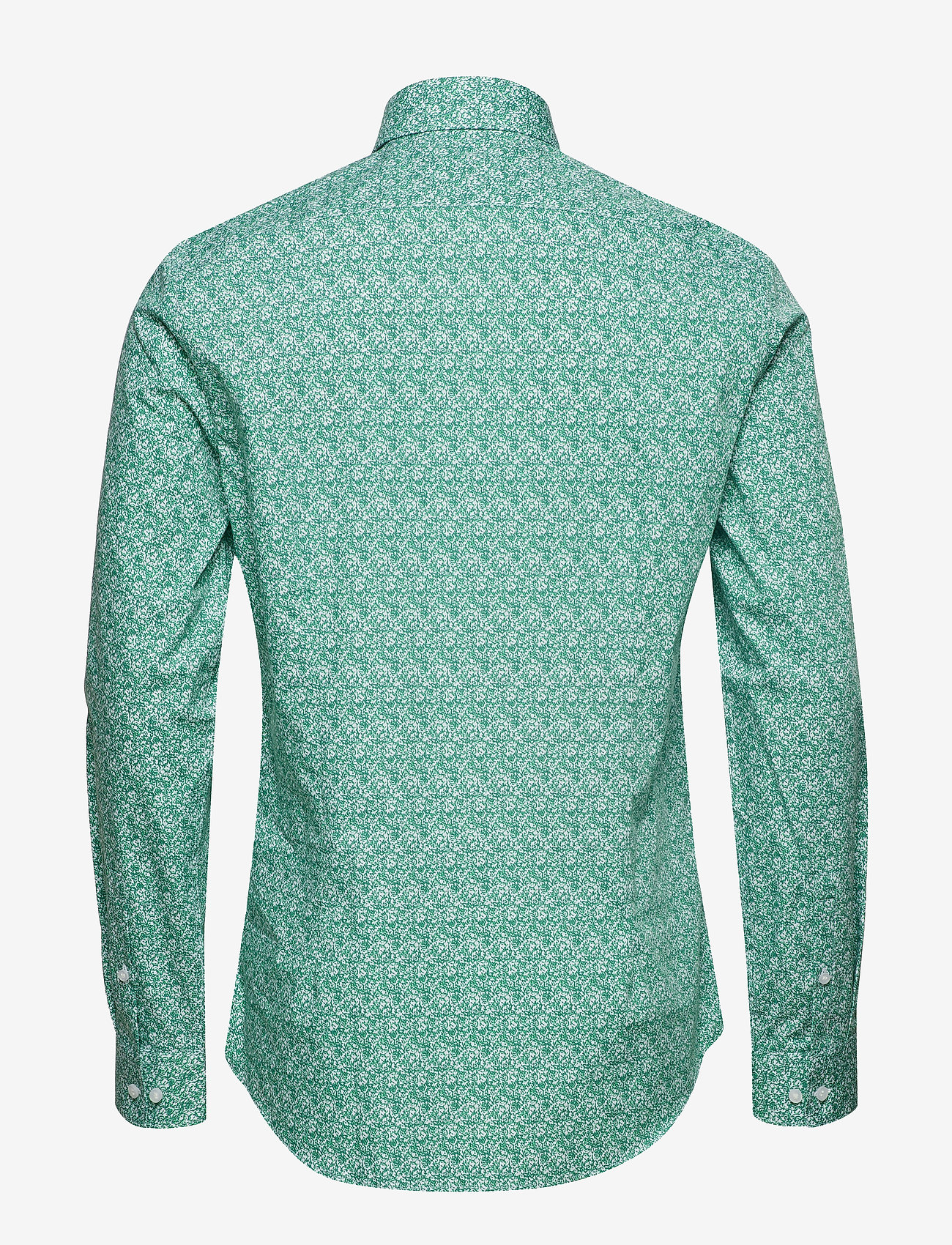 Calvin Klein - PRINTED SLIM SHIRT, - df green - 1