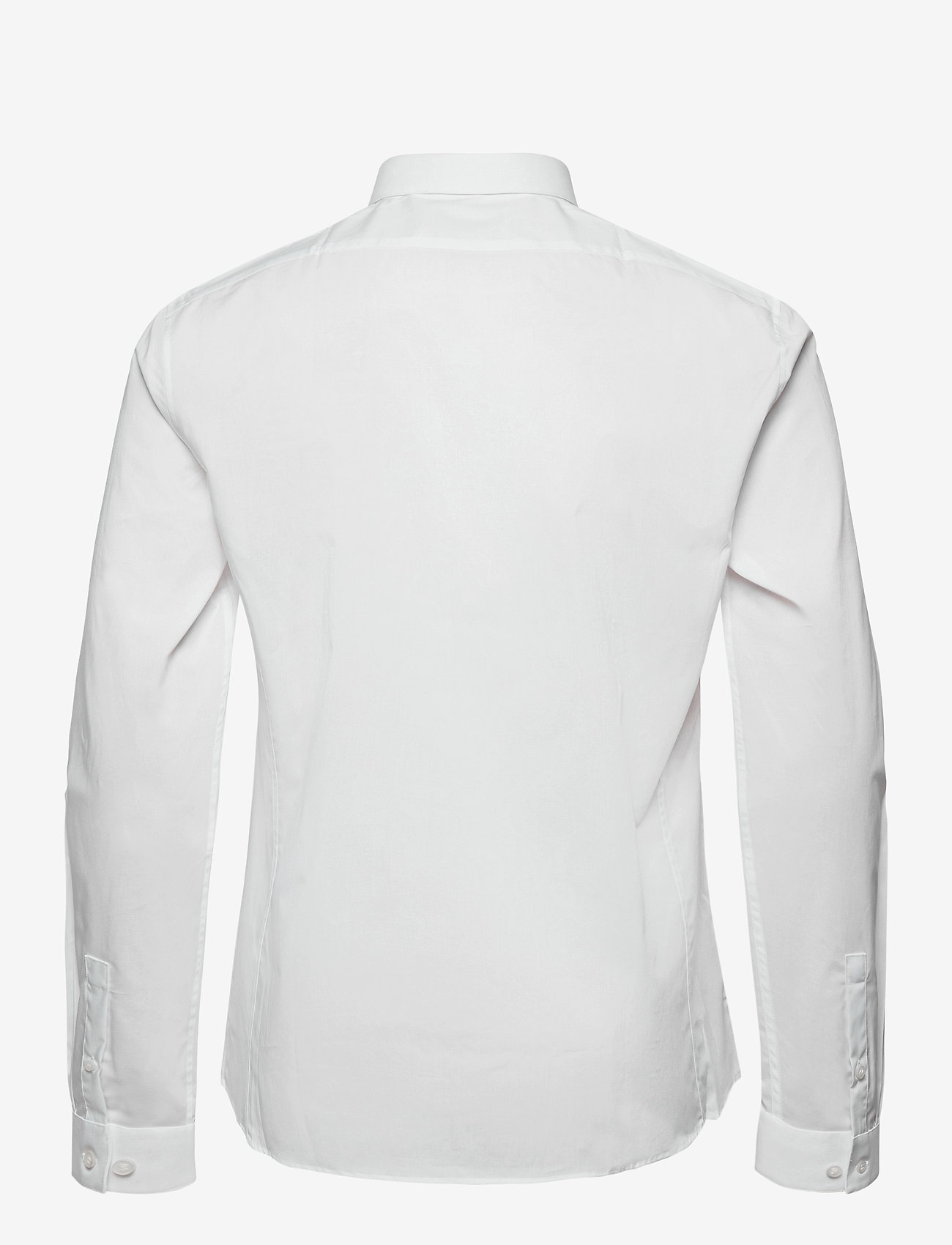 Calvin Klein - SP POPLIN STRETCH EX SLIM SHIRT - df white - 1