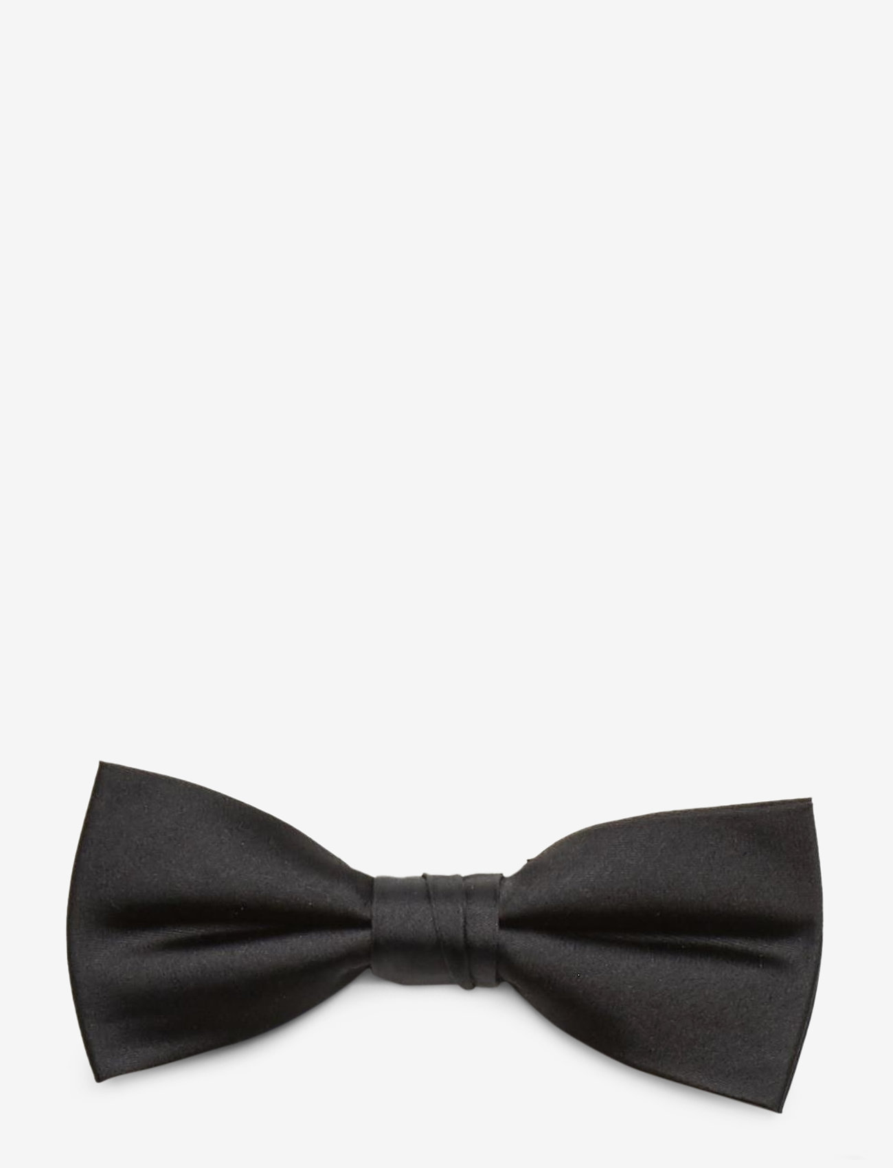 SATIN SOLID BOW TIE - DF BLACK