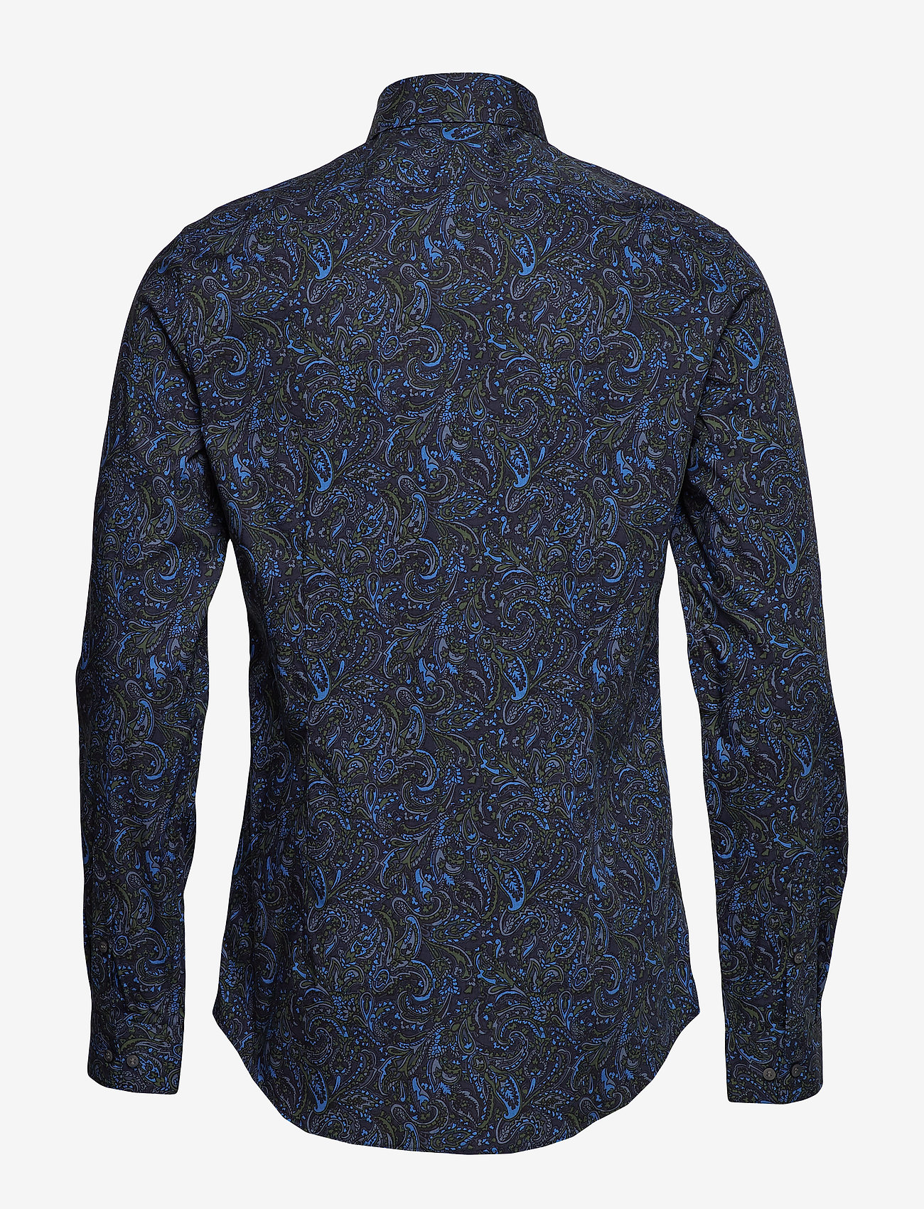 Calvin Klein - PAISLEY STRETCH SLIM - df forest - 1