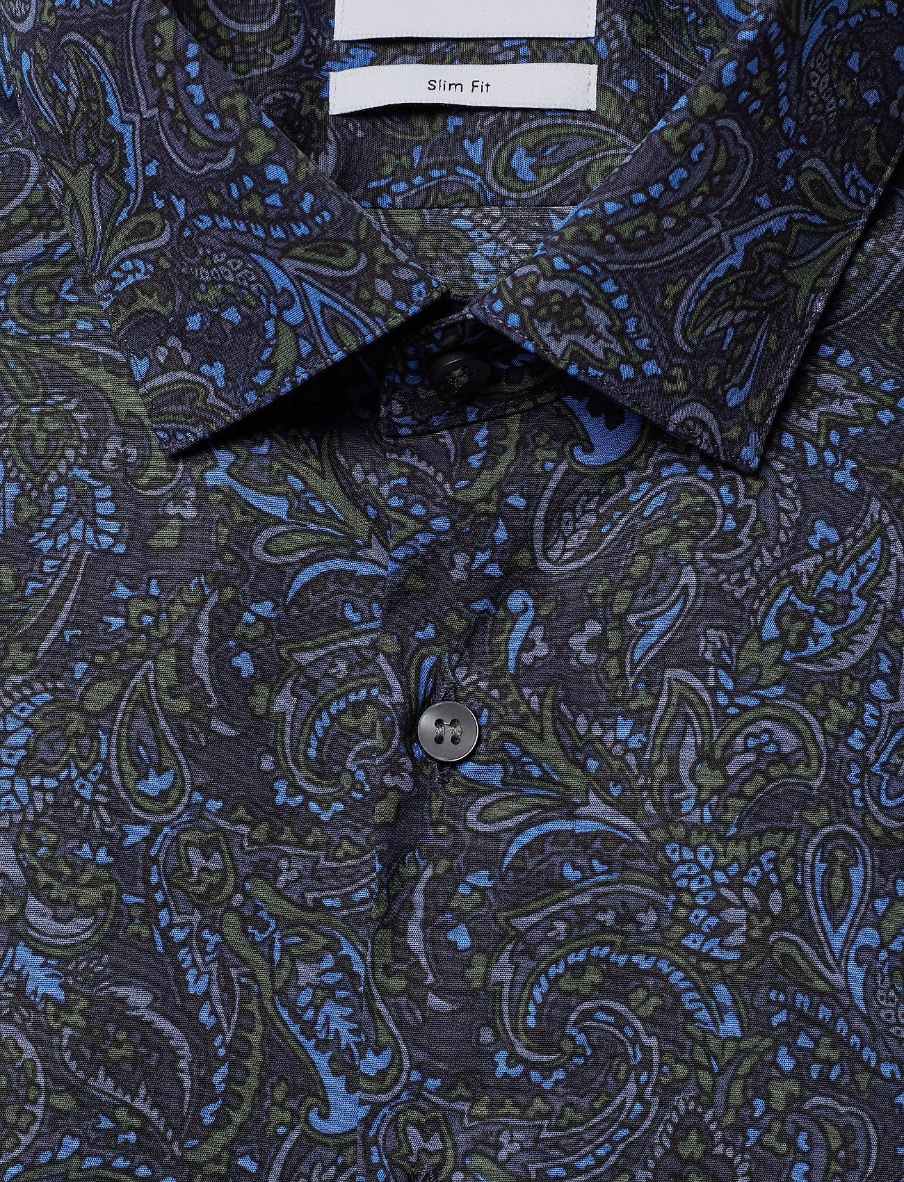 Calvin Klein - PAISLEY STRETCH SLIM - df forest - 2