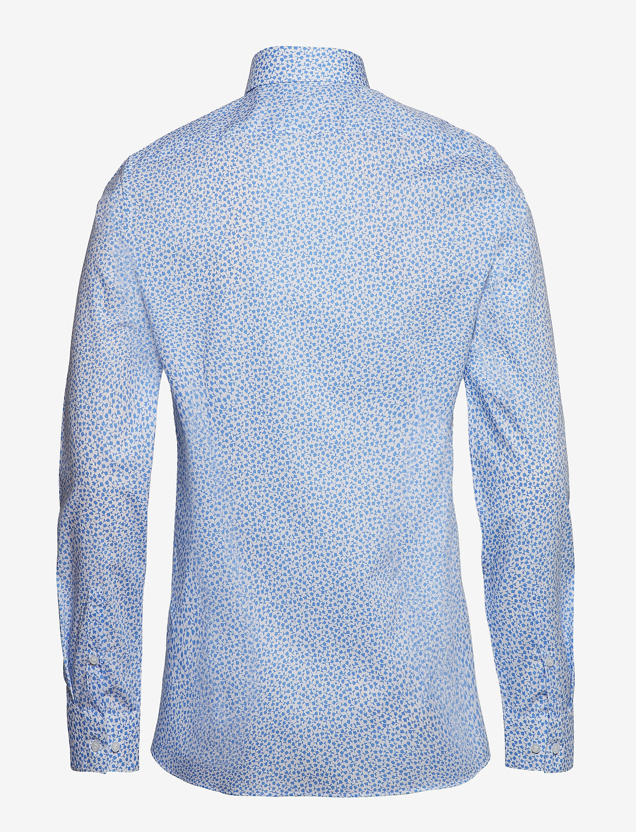 Calvin Klein - FLOWER STRETCH SLIM SHIRT - df light blue - 1