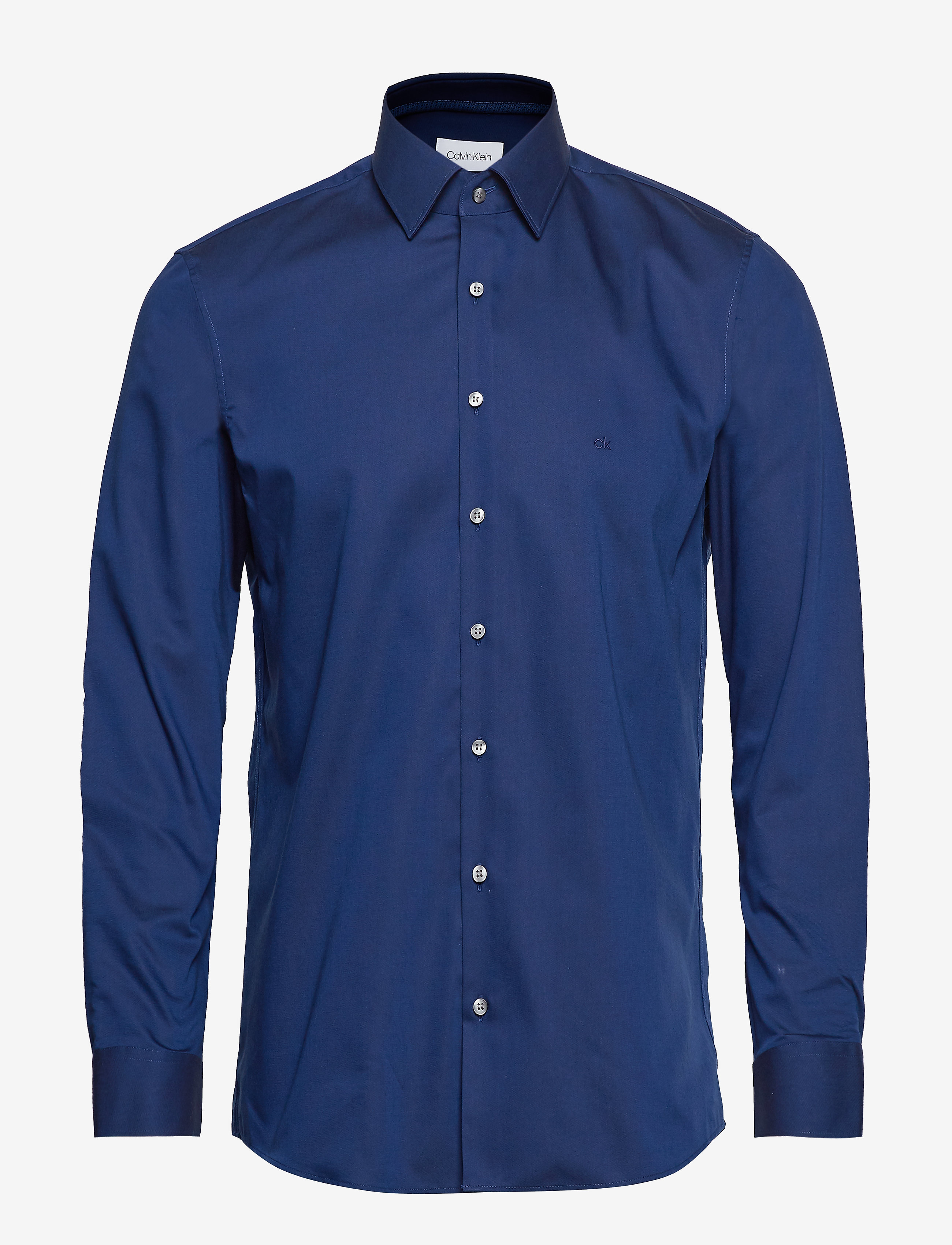 Calvin Klein - OXFORD EASY IRON SLI - df navy - 0