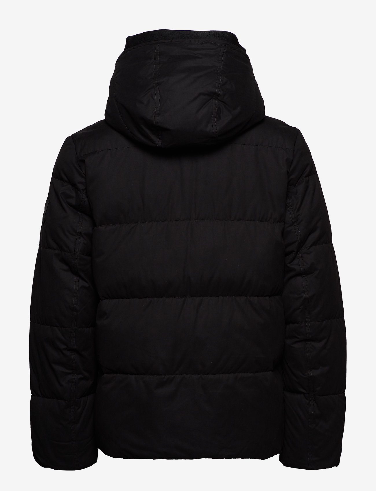 Calvin Klein - MID LENGTH FAKE DOWN - calvin black - 3