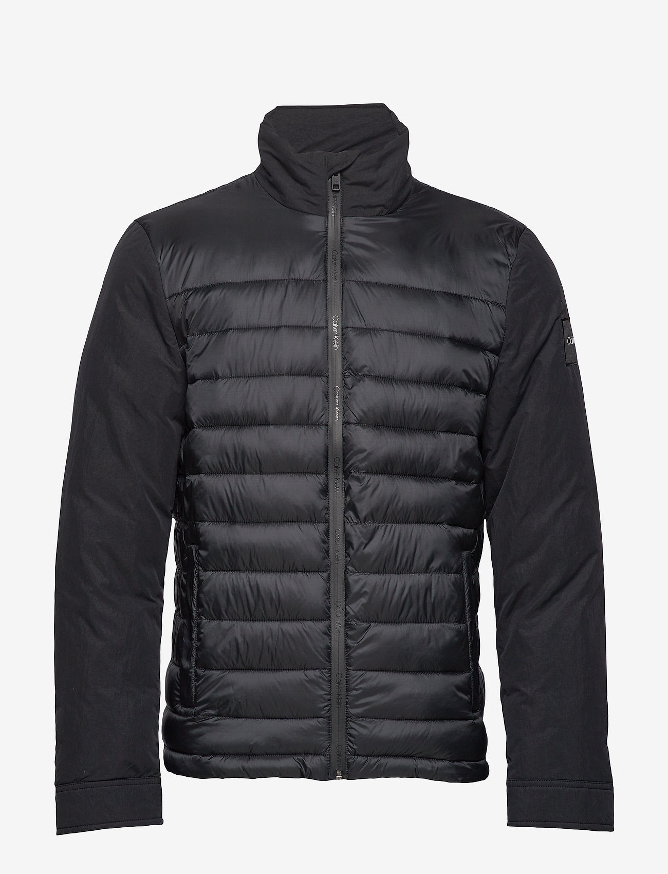 Calvin Klein - MIXED MEDIA BOMBER - calvin black - 1