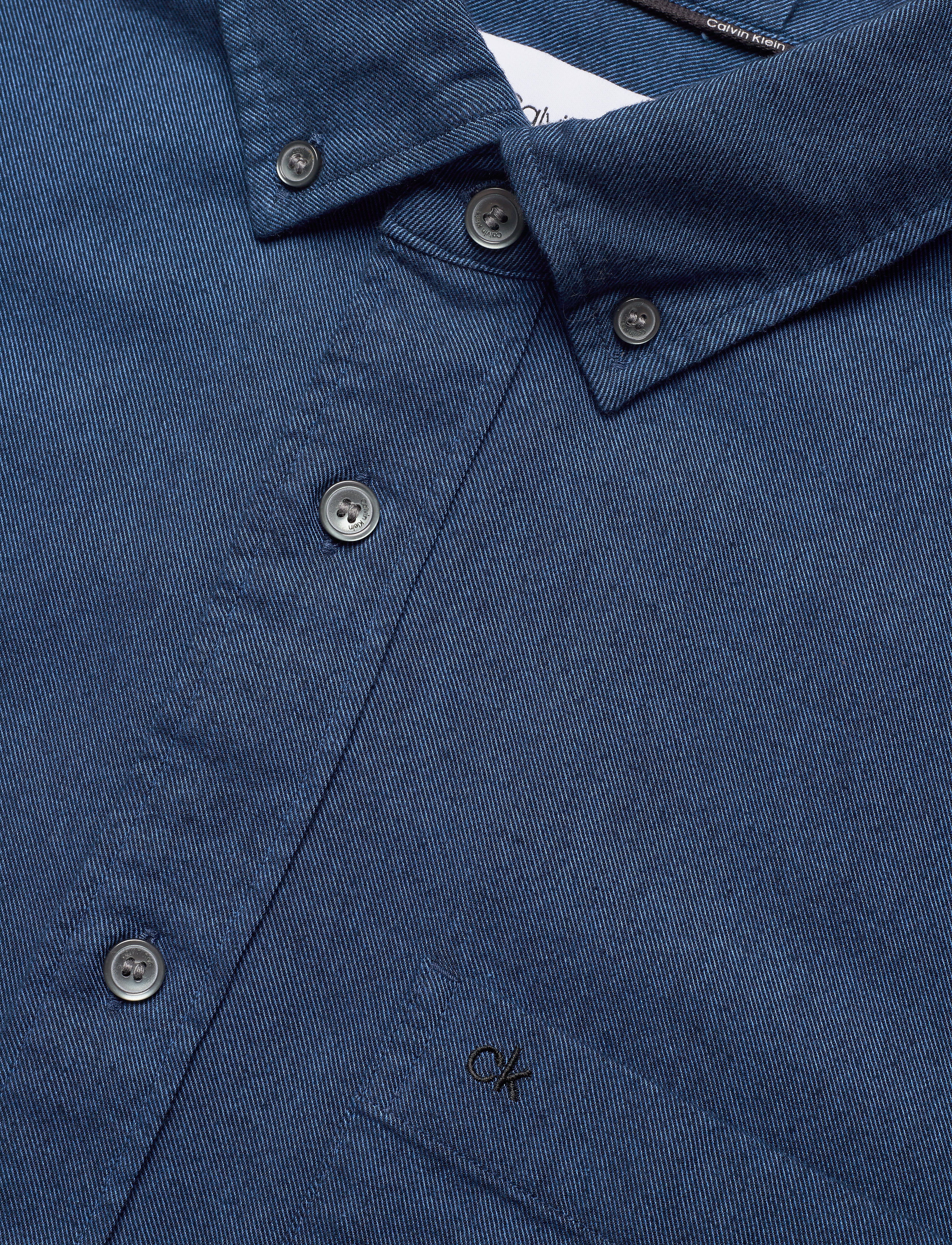 Calvin Klein - BUTTON DOWN BRUSHED TWILL SHIRT - calvin navy - 2