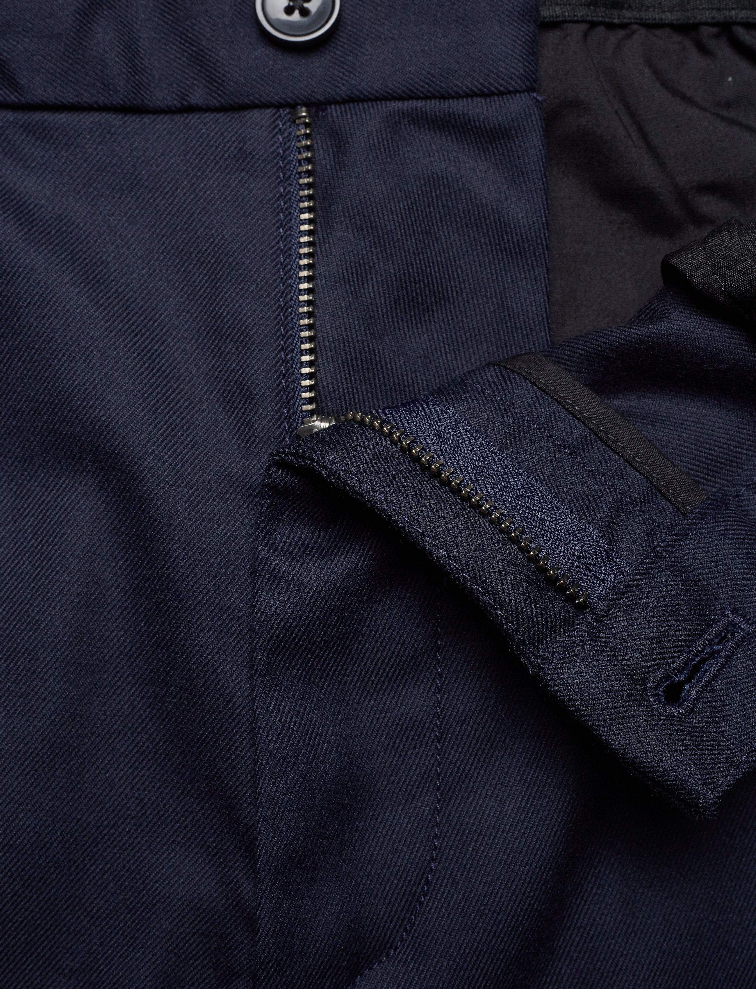 Calvin Klein - TAPERED ELASTIC TWILL PANT - calvin navy - 3