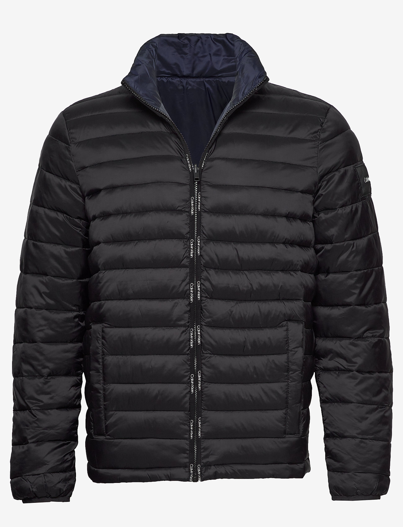 Calvin Klein - REVERSIBLE NYLON JACKET - calvin black - 0