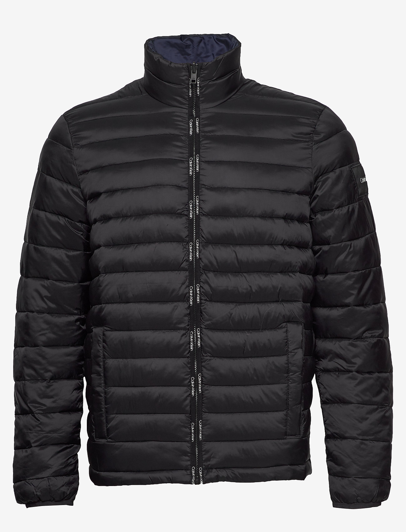 Calvin Klein - REVERSIBLE NYLON JACKET - calvin black - 1