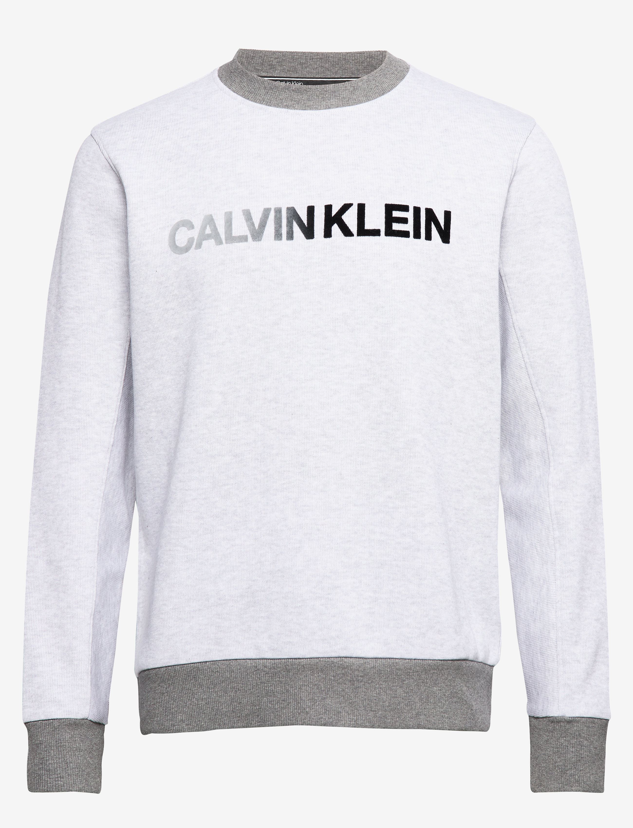 Calvin Klein - TONE ON TONE LOGO SWEATSHIRT - light grey heather - 0