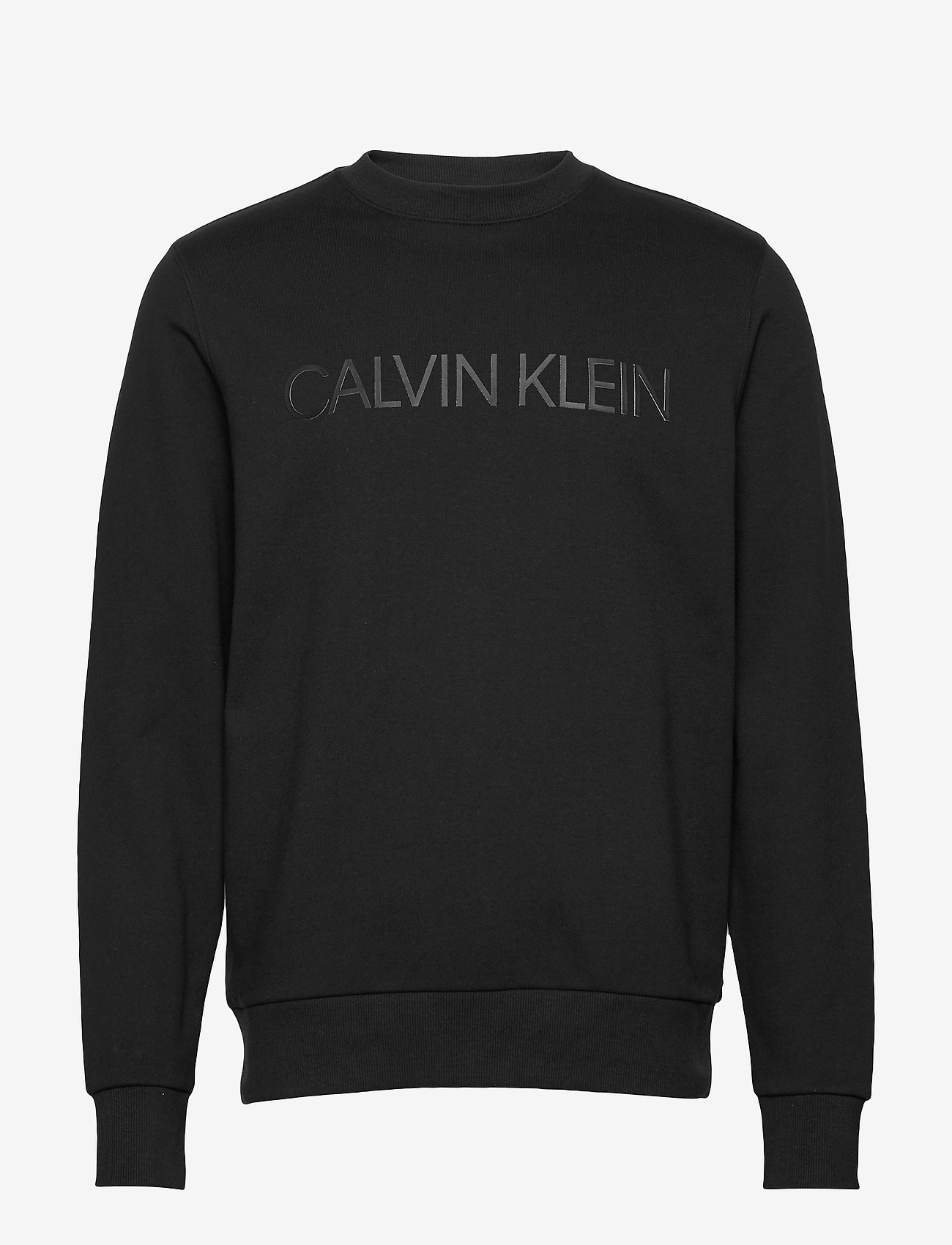 Calvin Klein - 2-TONE LOGO SWEATSHI - calvin black - 0