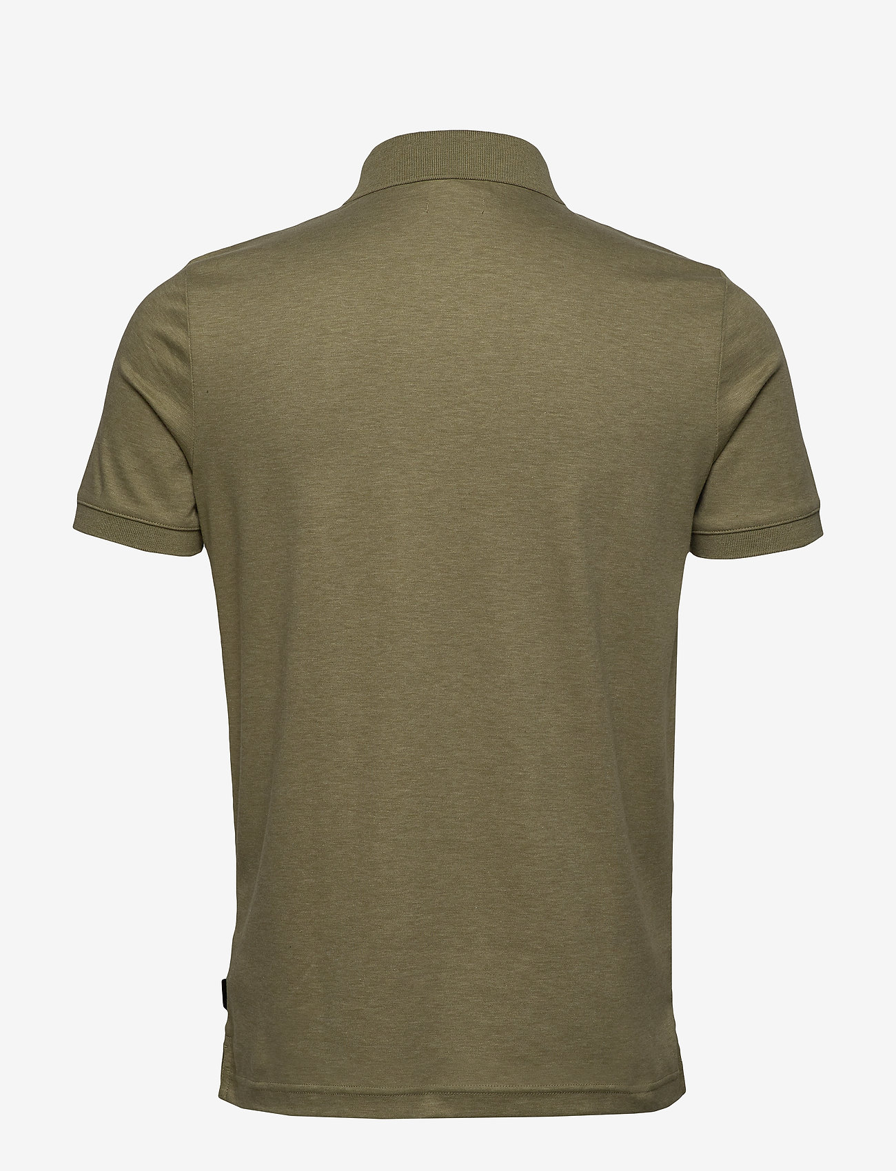 Calvin Klein - SOFT INTERLOCK SLIM POLO - delta green heather - 1