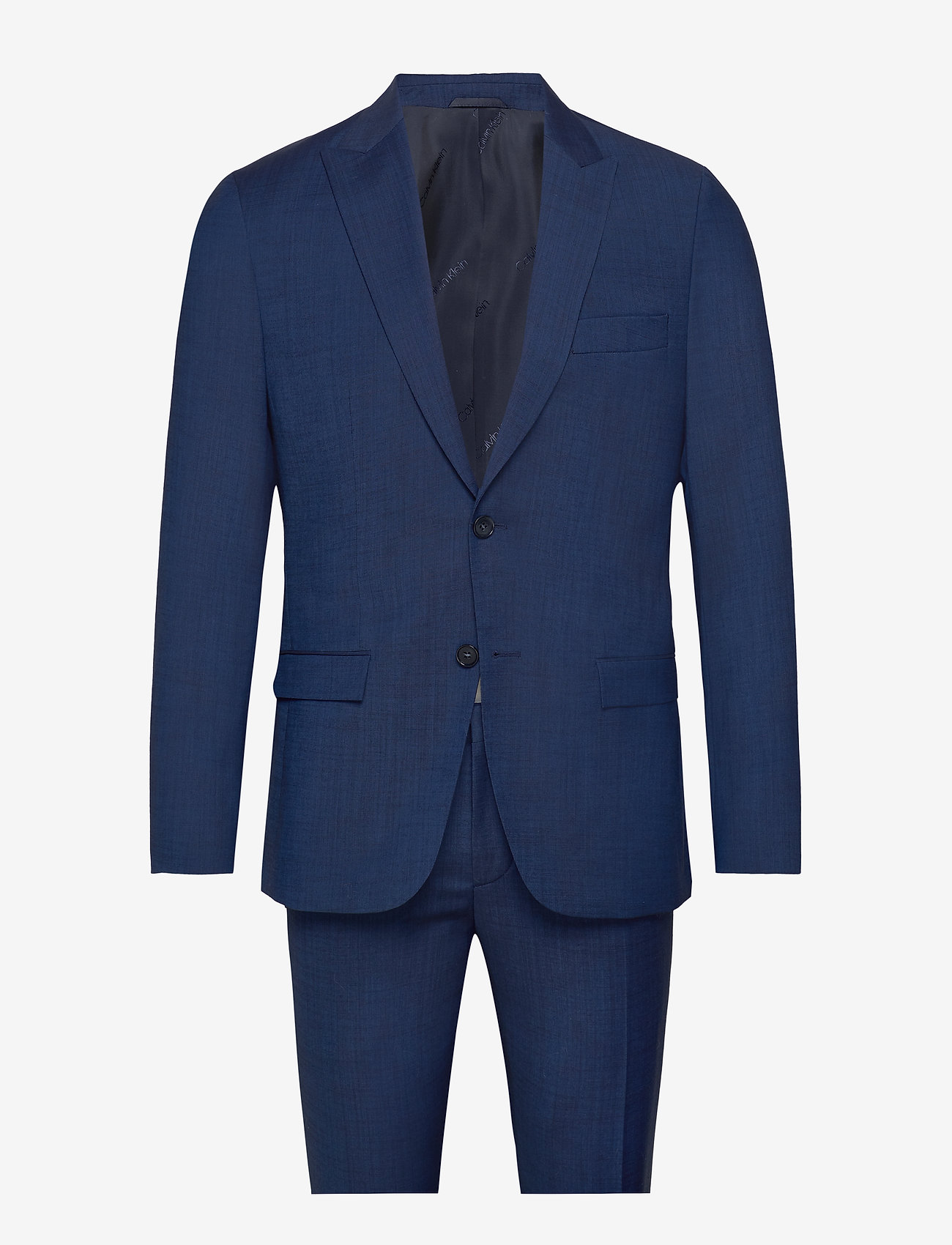 Calvin Klein - WOOL COTTON TROPICAL - regal navy - 0