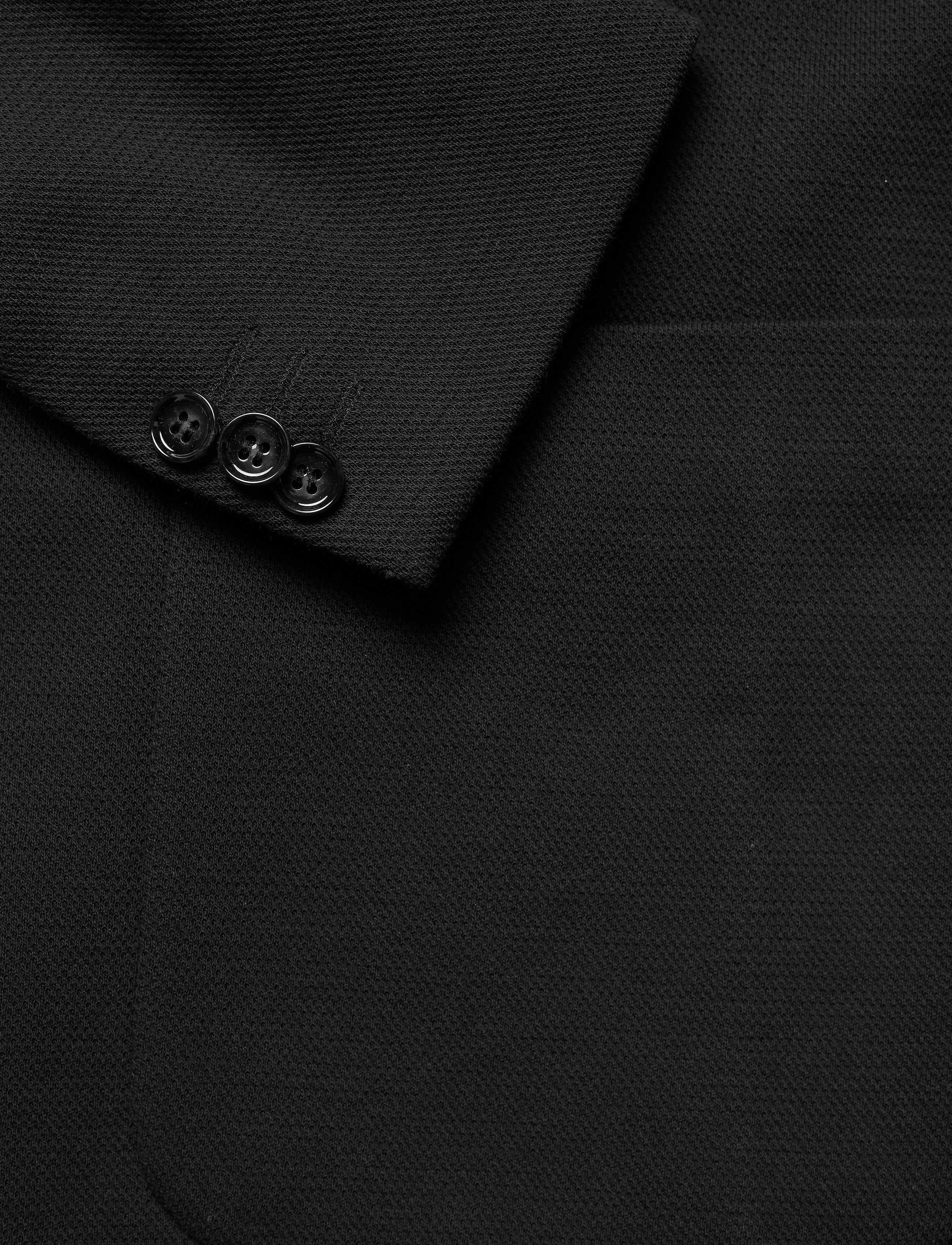 Calvin Klein - DOUBLE KNIT STRUCTURE BLAZER - calvin black - 4