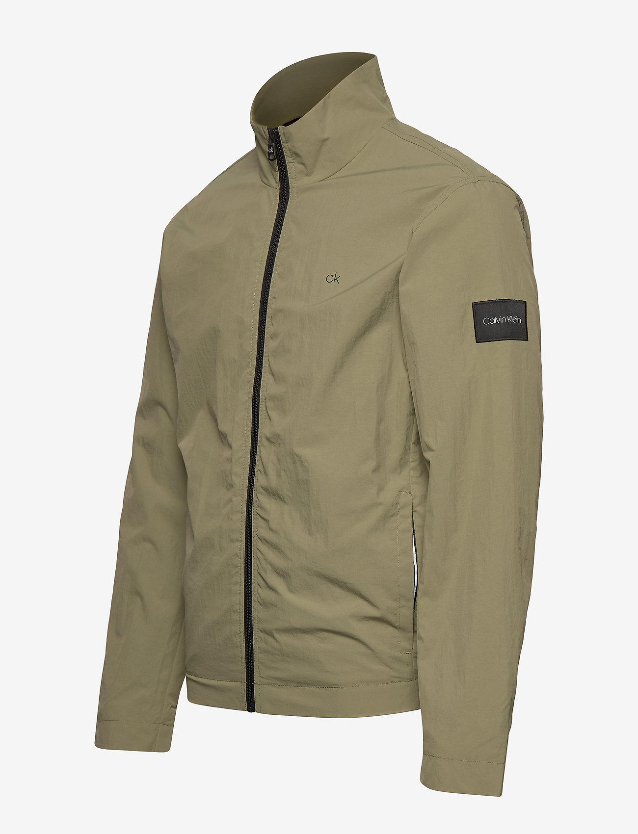 Calvin Klein - CRINKLE NYLON BLOUSO - delta green - 3