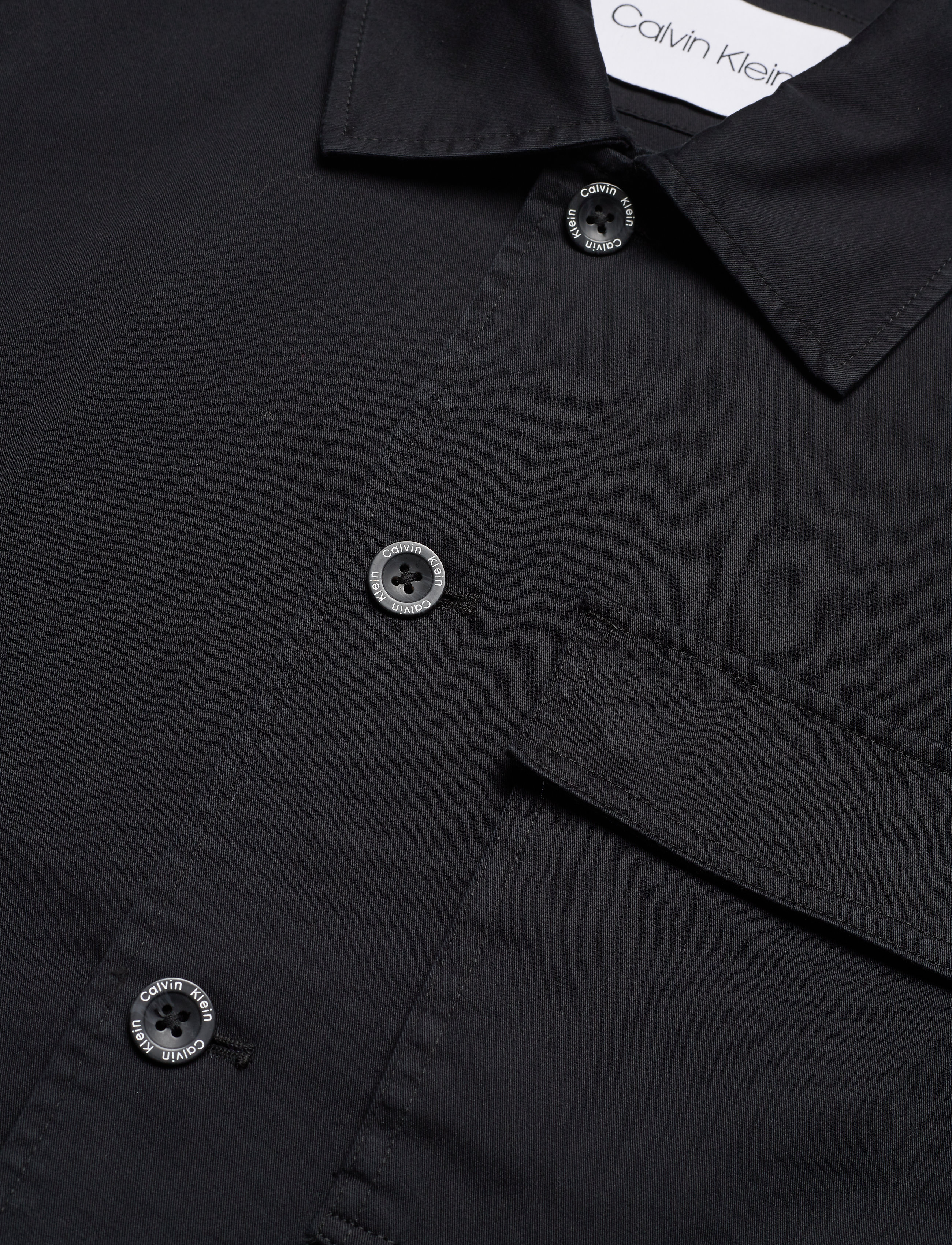 Calvin Klein - GMT WASHED CTN WORKW - calvin black - 3