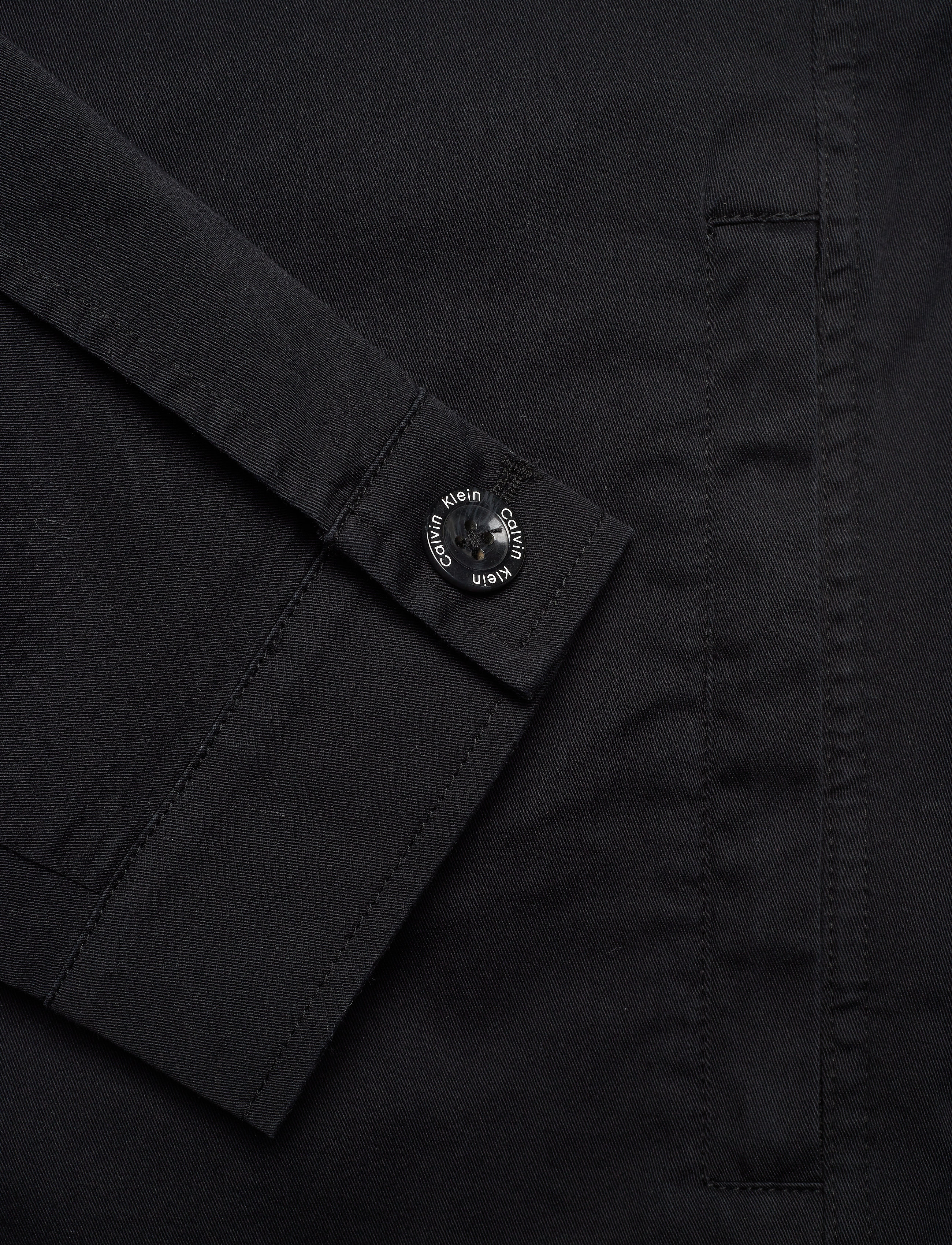 Calvin Klein - GMT WASHED CTN WORKW - calvin black - 4