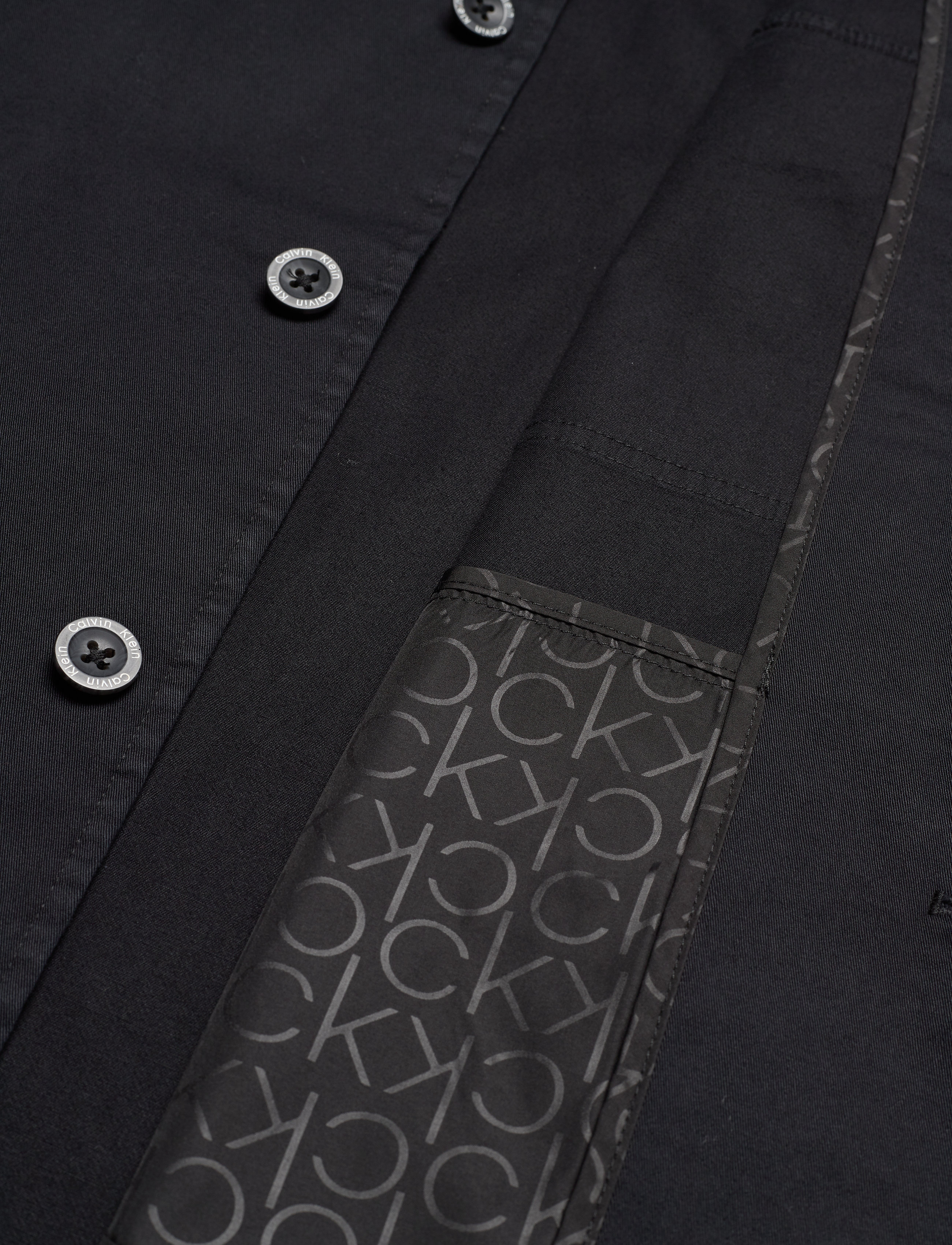 Calvin Klein - GMT WASHED CTN WORKW - calvin black - 5