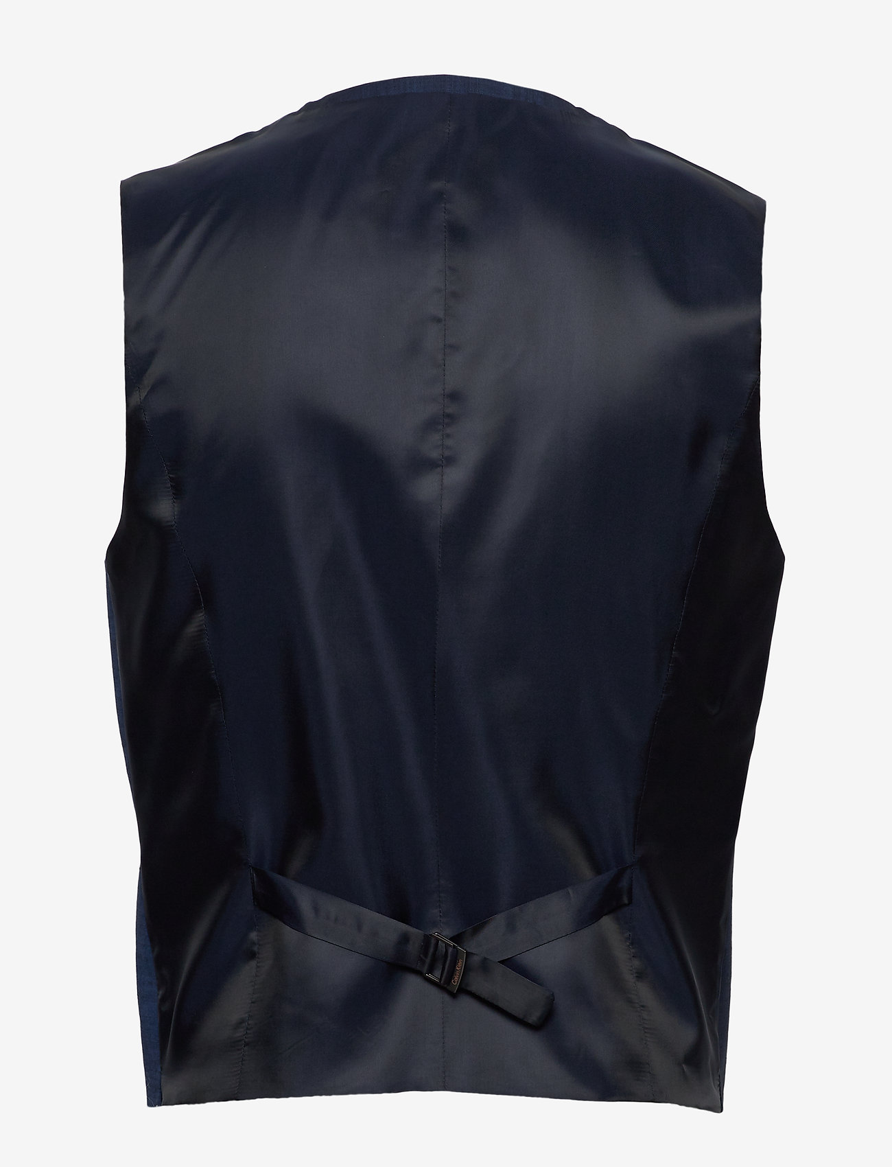 Calvin Klein - WOOL COTTON TROPICAL WAISTCOAT - regal navy - 1