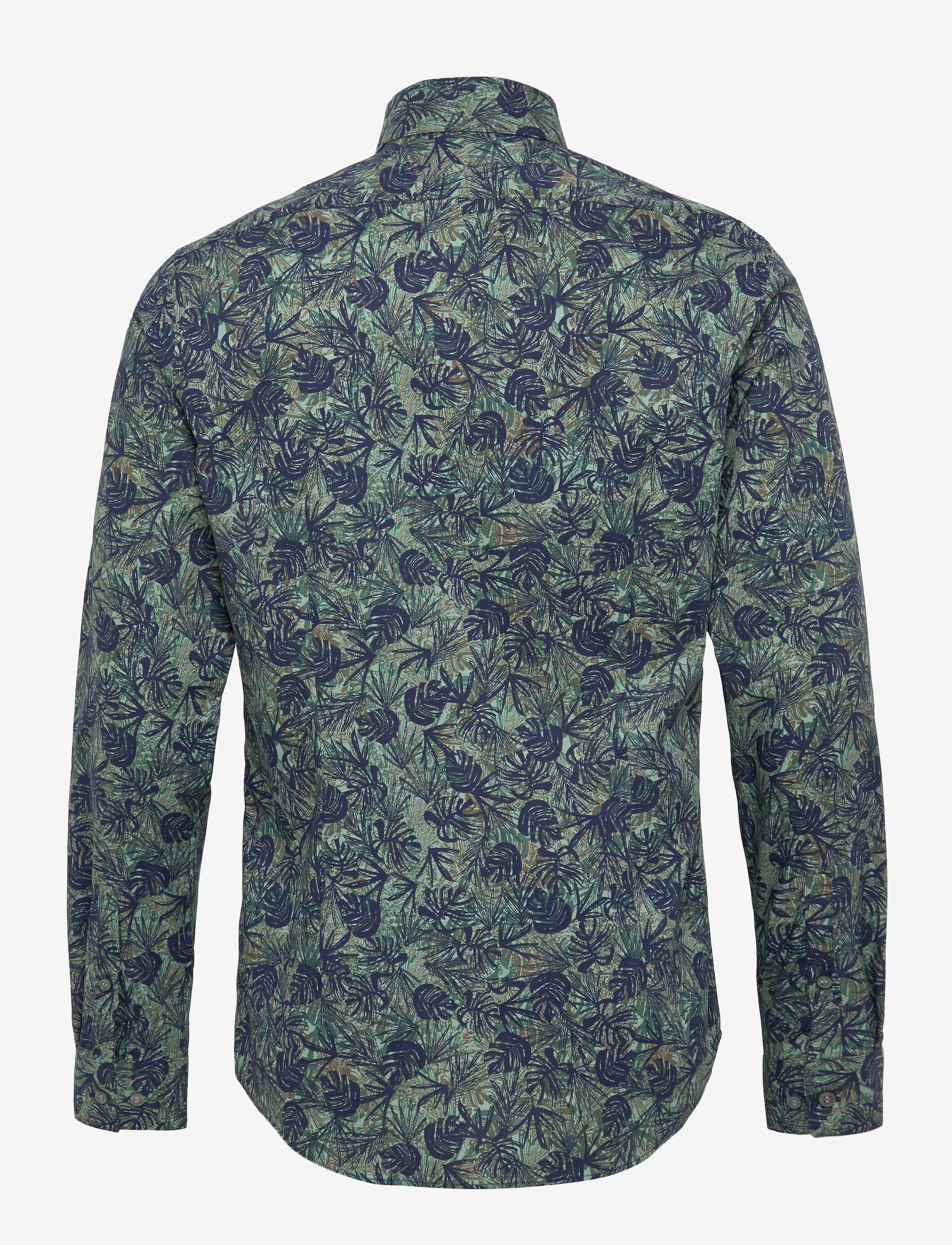Calvin Klein - PALM PRINT SLIM SHIRT - kalamata - 1