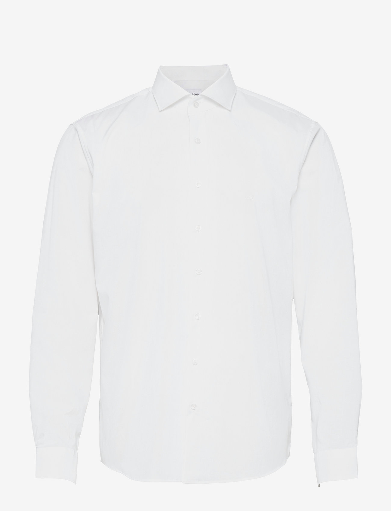 Calvin Klein - POPLIN STRETCH FITTED SHIRT - white - 0