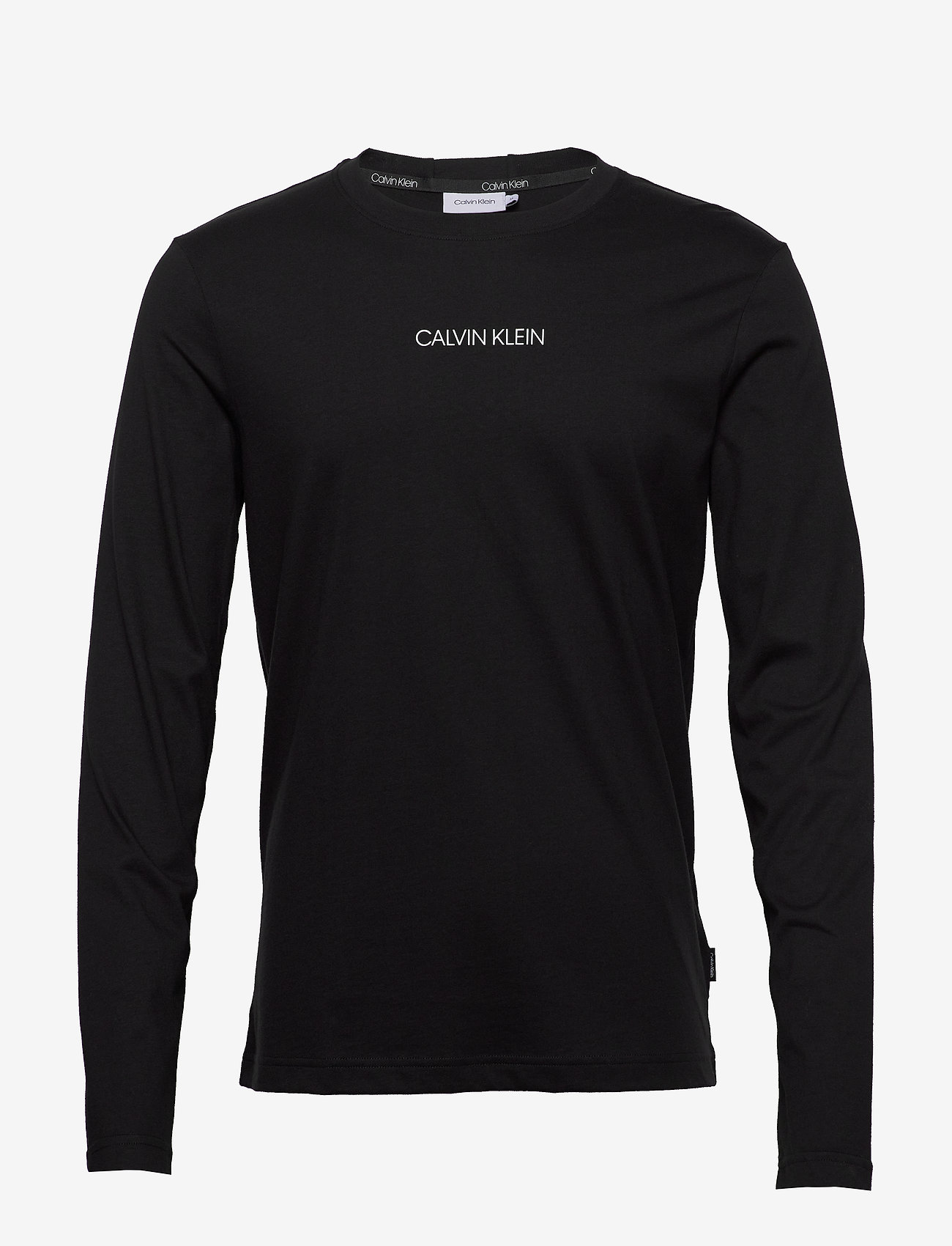 LIQUID LOGO LONG SLEEVE T-SHIRT - CK BLACK
