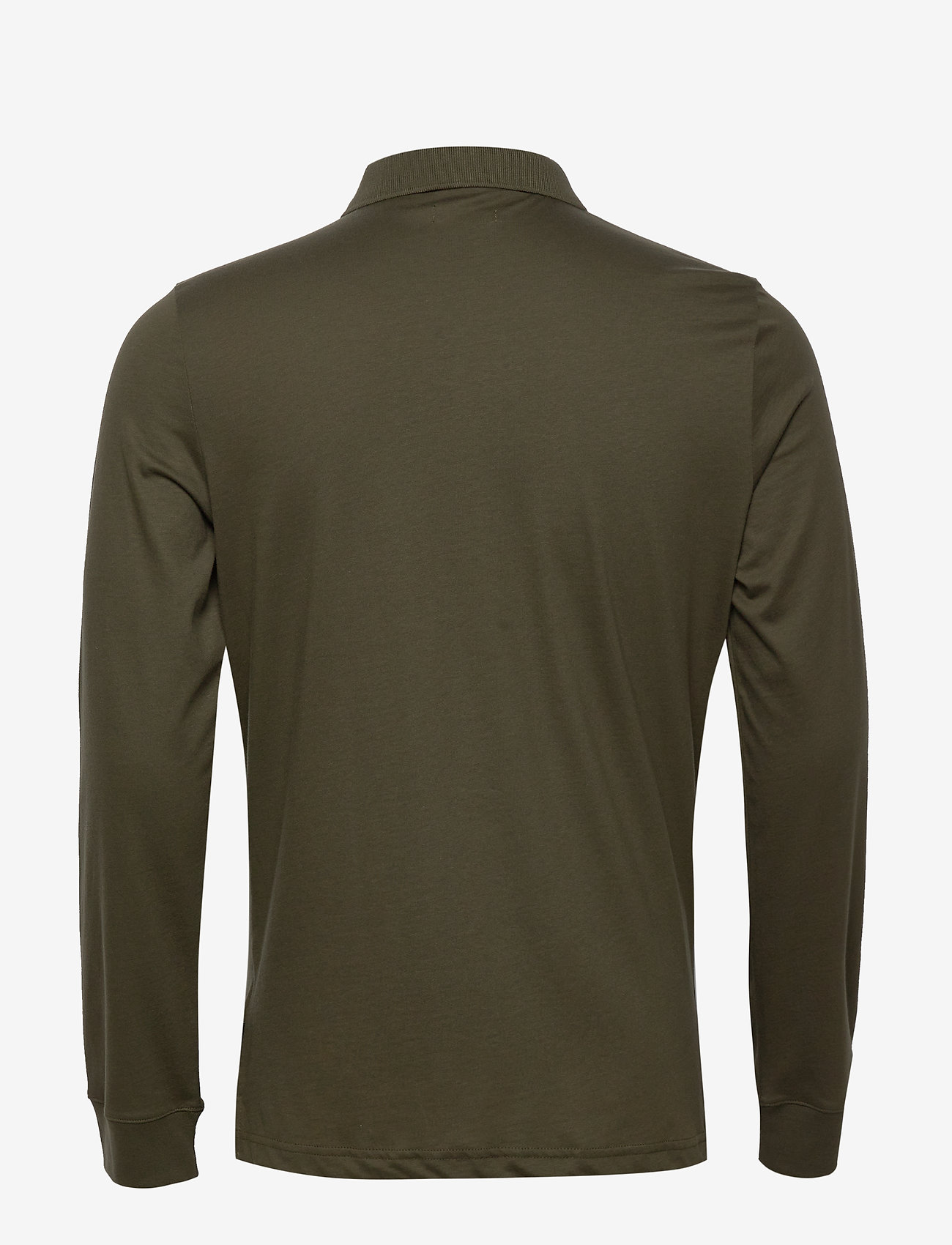 Calvin Klein - LIQUID TOUCH LONG SLEEVE POLO - dark olive - 1