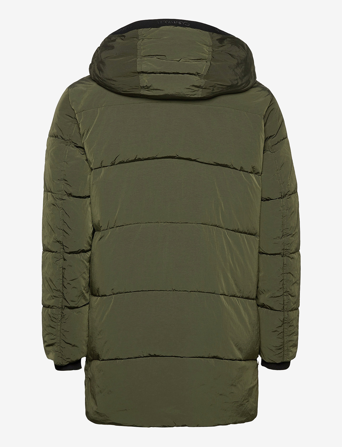 Calvin Klein - CRINKLE NYLON LONG LENGTH JACKET - dark olive - 3