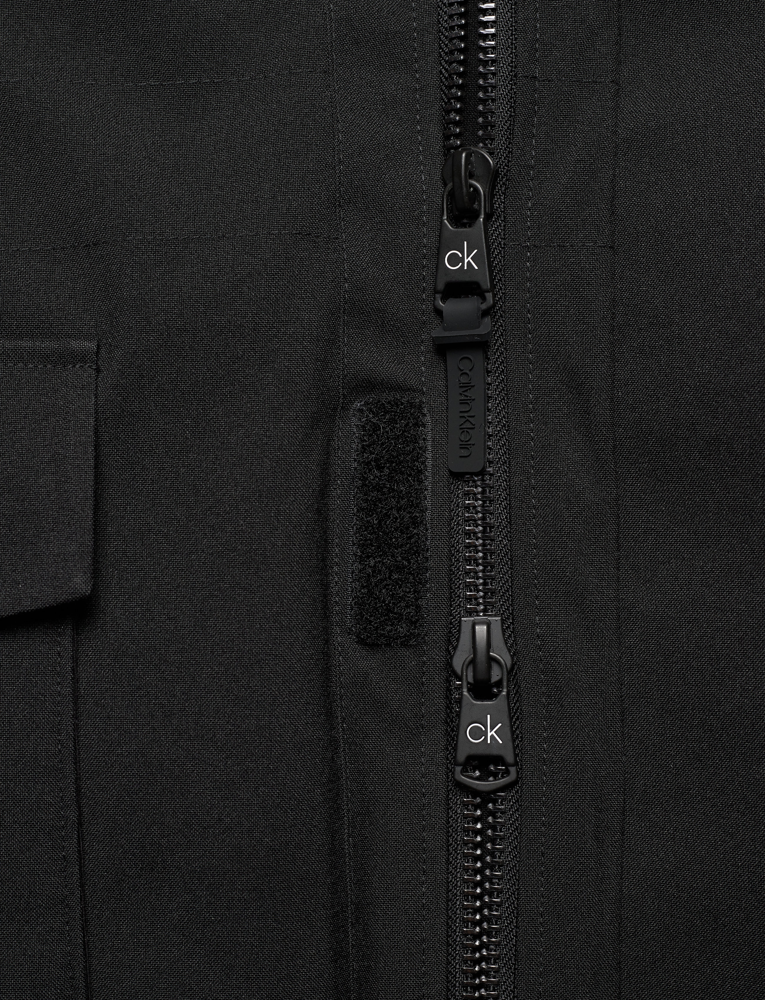 Calvin Klein - PREMIUM CANVAS TECHNICAL JACKET - ck black - 4