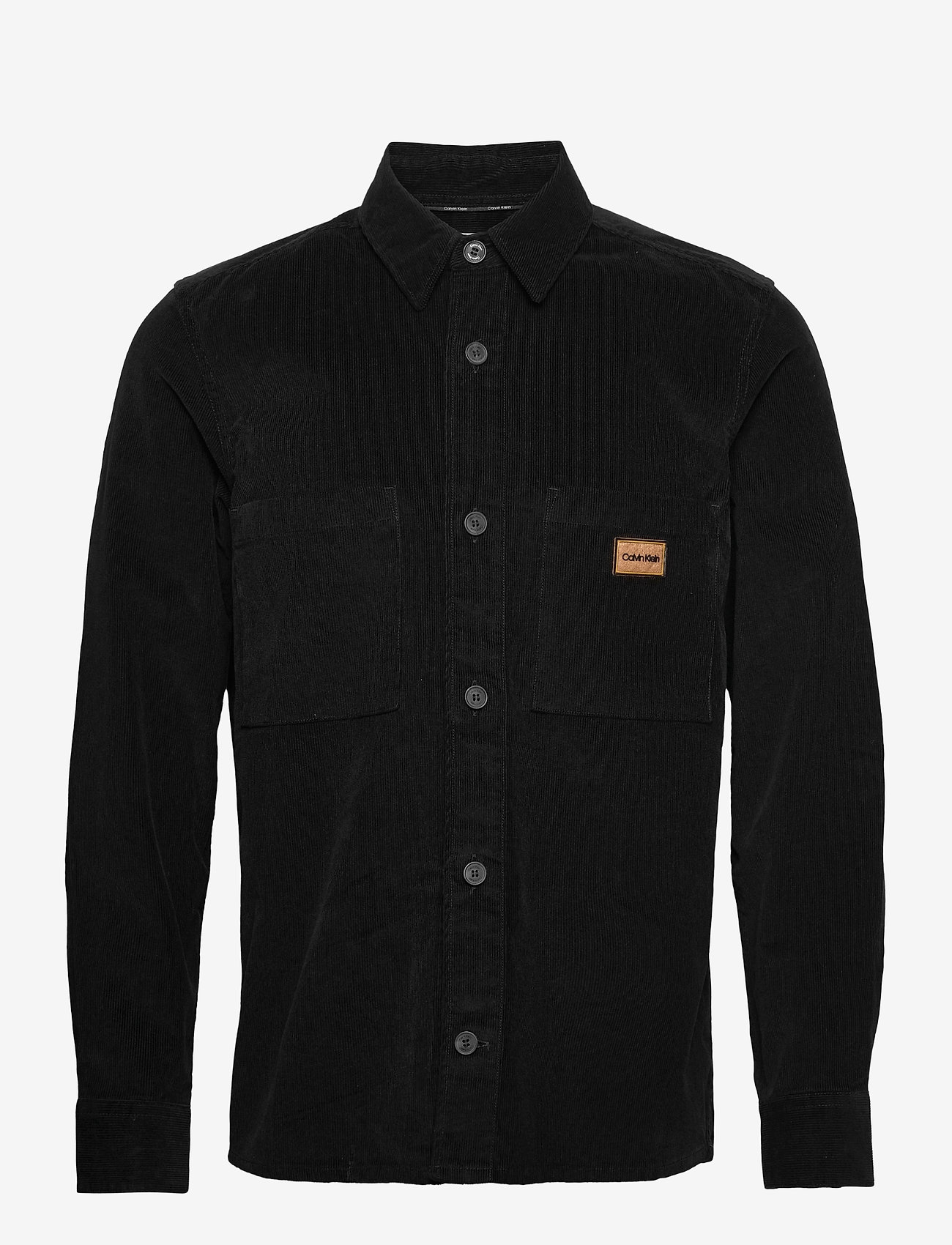 Calvin Klein - CORDUROY WORKWEAR SHIRT - ck black - 0