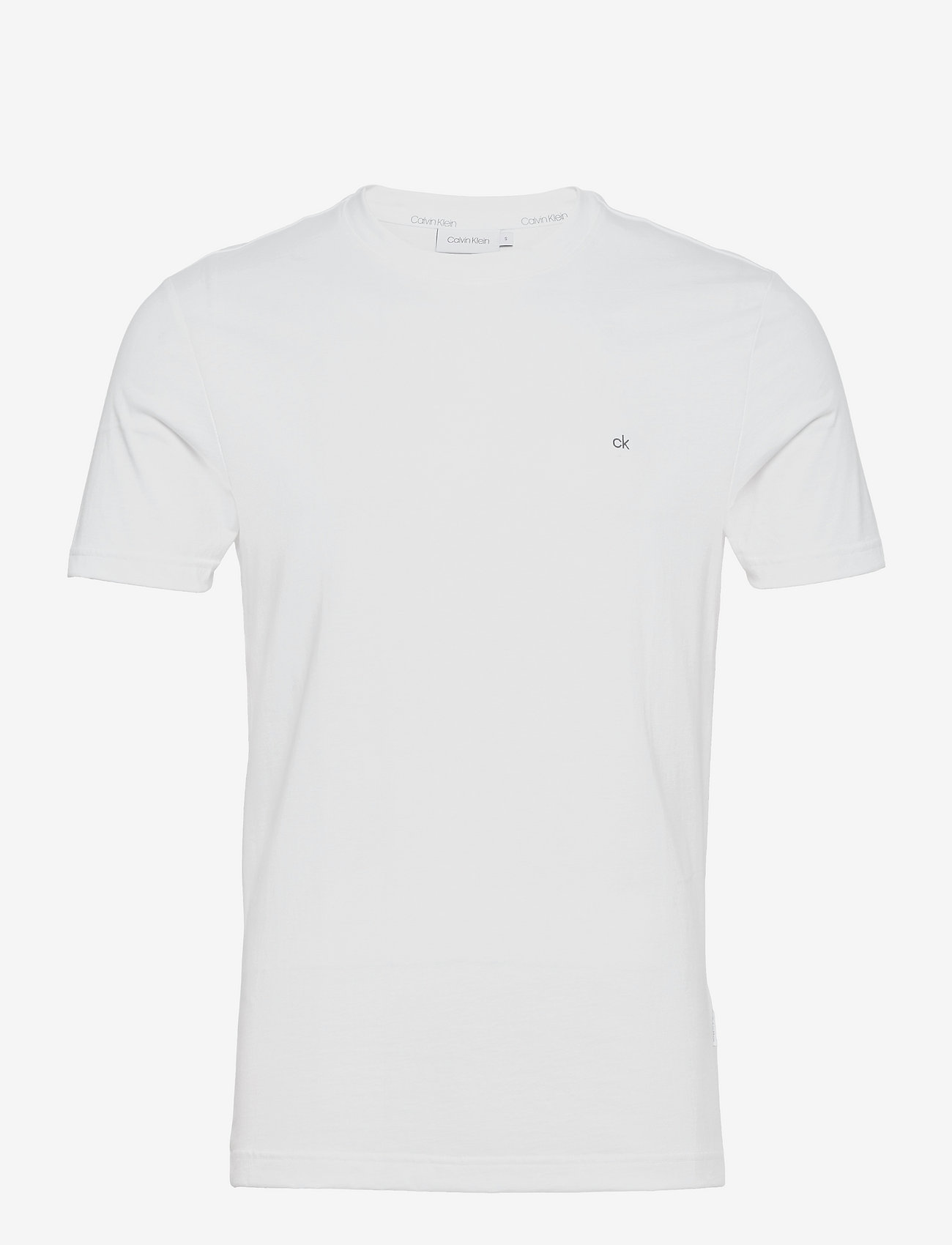 Calvin Klein - LIQUID TOUCH TONAL LOGO T-SHIRT - bright white - 0