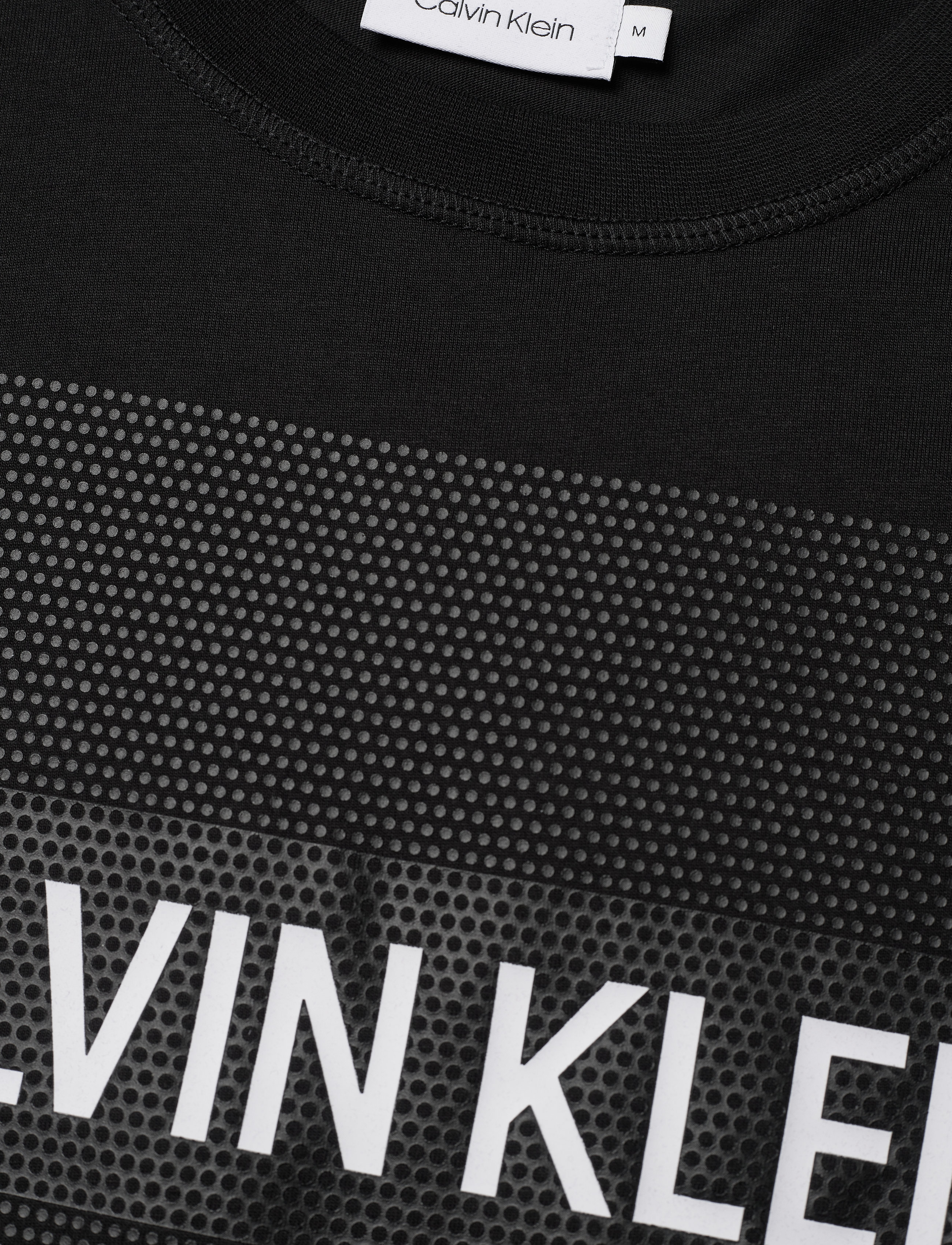 Calvin Klein - MESH LOGO BOX T-SHIRT - ck black - 2