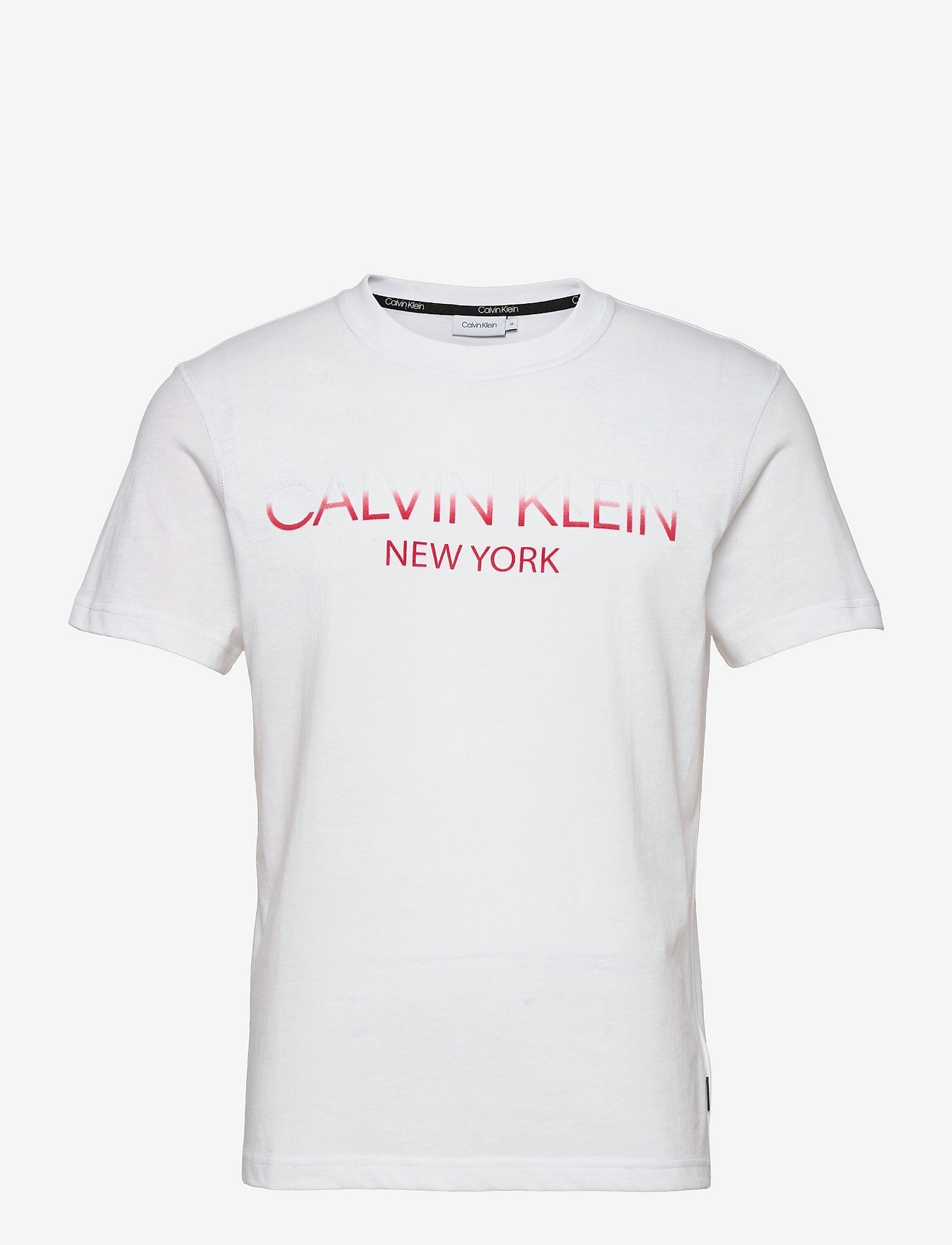 Calvin Klein - TONE ON TONE LOGO T-SHIRT - bright white - 0