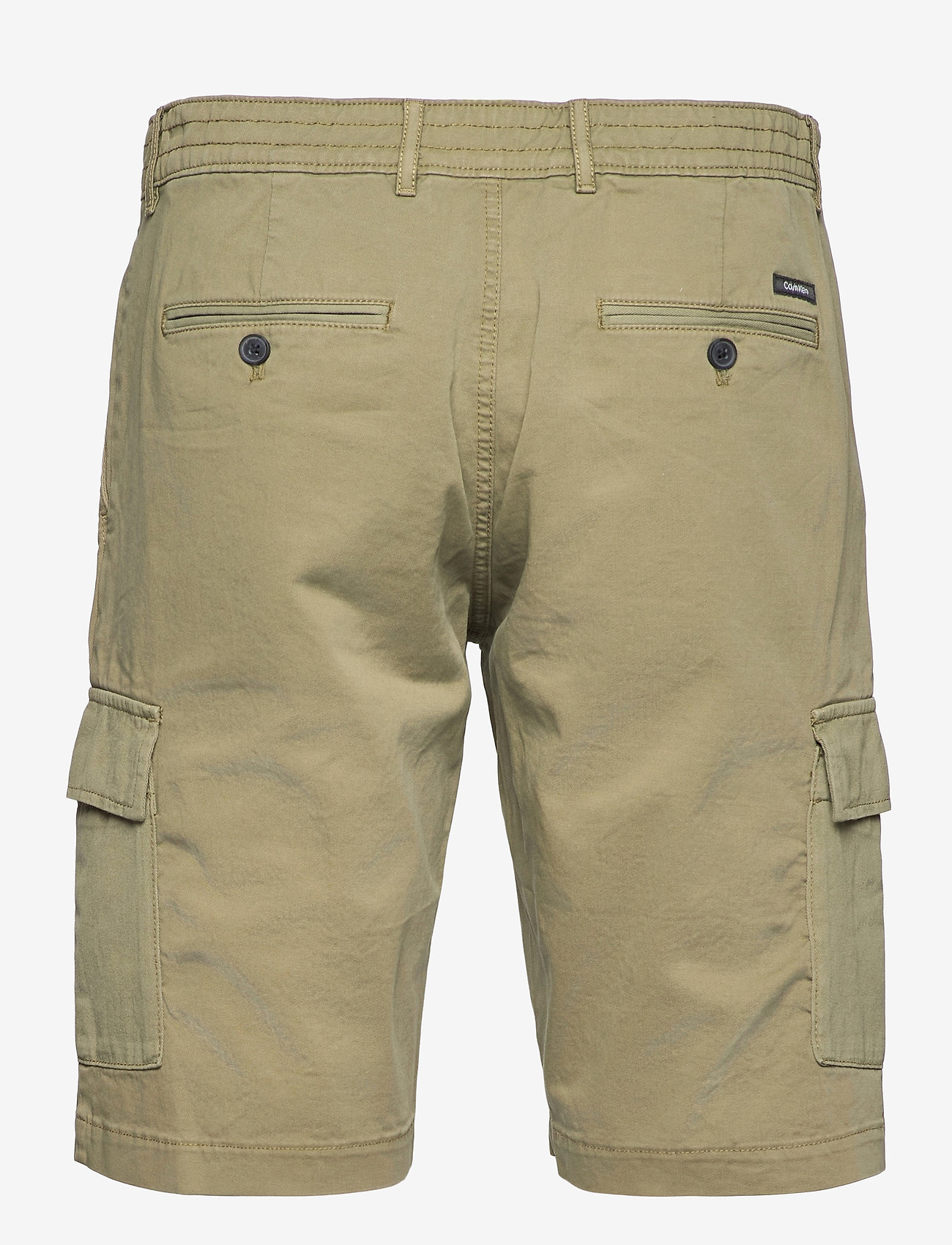 Calvin Klein - GARMENT DYE CARGO SHORTS - delta green - 1