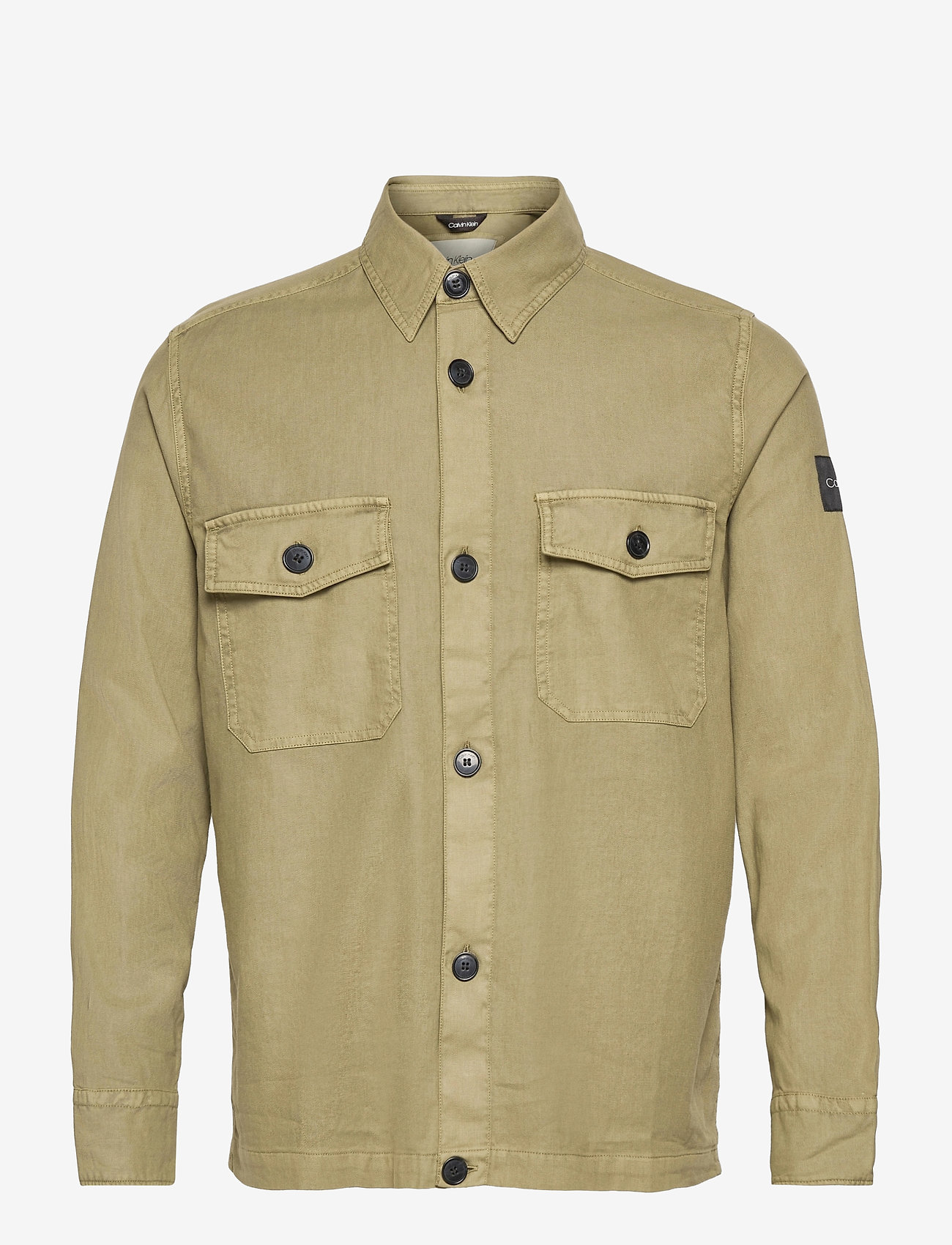 Calvin Klein - GARMENT DYE OVER SHIRT - delta green - 0