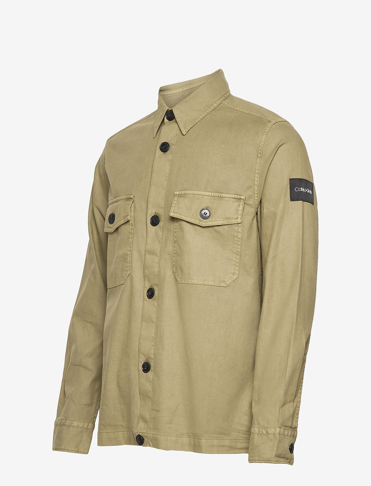 Calvin Klein - GARMENT DYE OVER SHIRT - delta green - 2