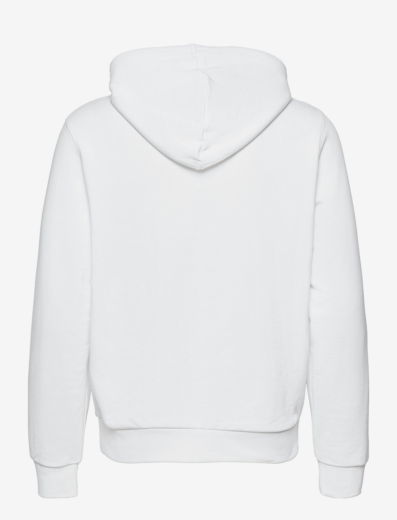 Calvin Klein - TRANSPARENT NYLON LOGO HOODIE - bright white - 1