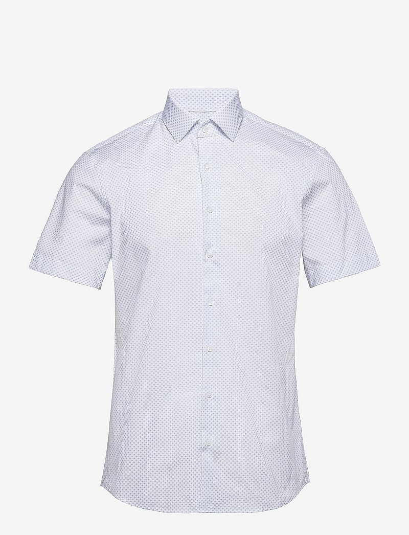 Calvin Klein Printed Stretch S/s Slim Shirt short-sleeved shop at Booztlet Calvin Klein Printed Stretch S/s Slim Shirt short-sleeved shop at Booztlet