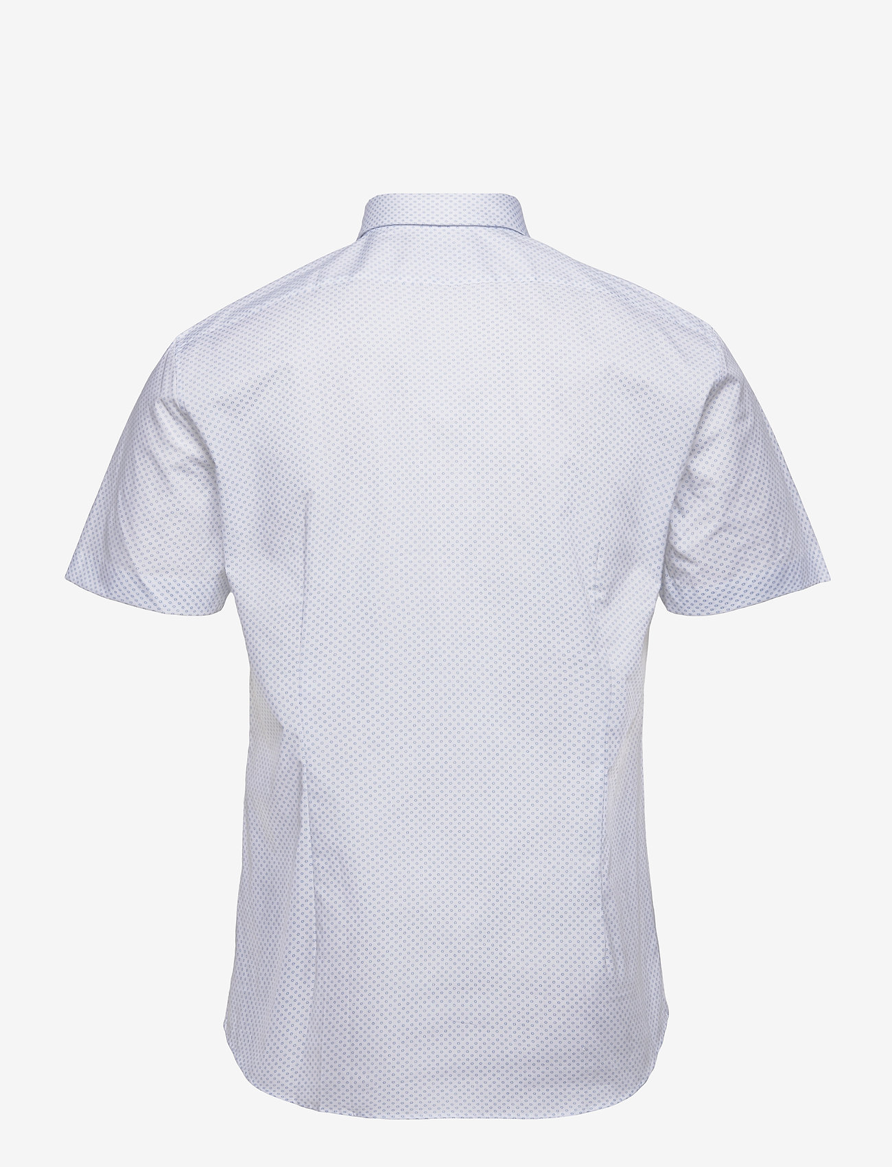 Calvin Klein - PRINTED STRETCH S/S SLIM SHIRT - light blue - 1
