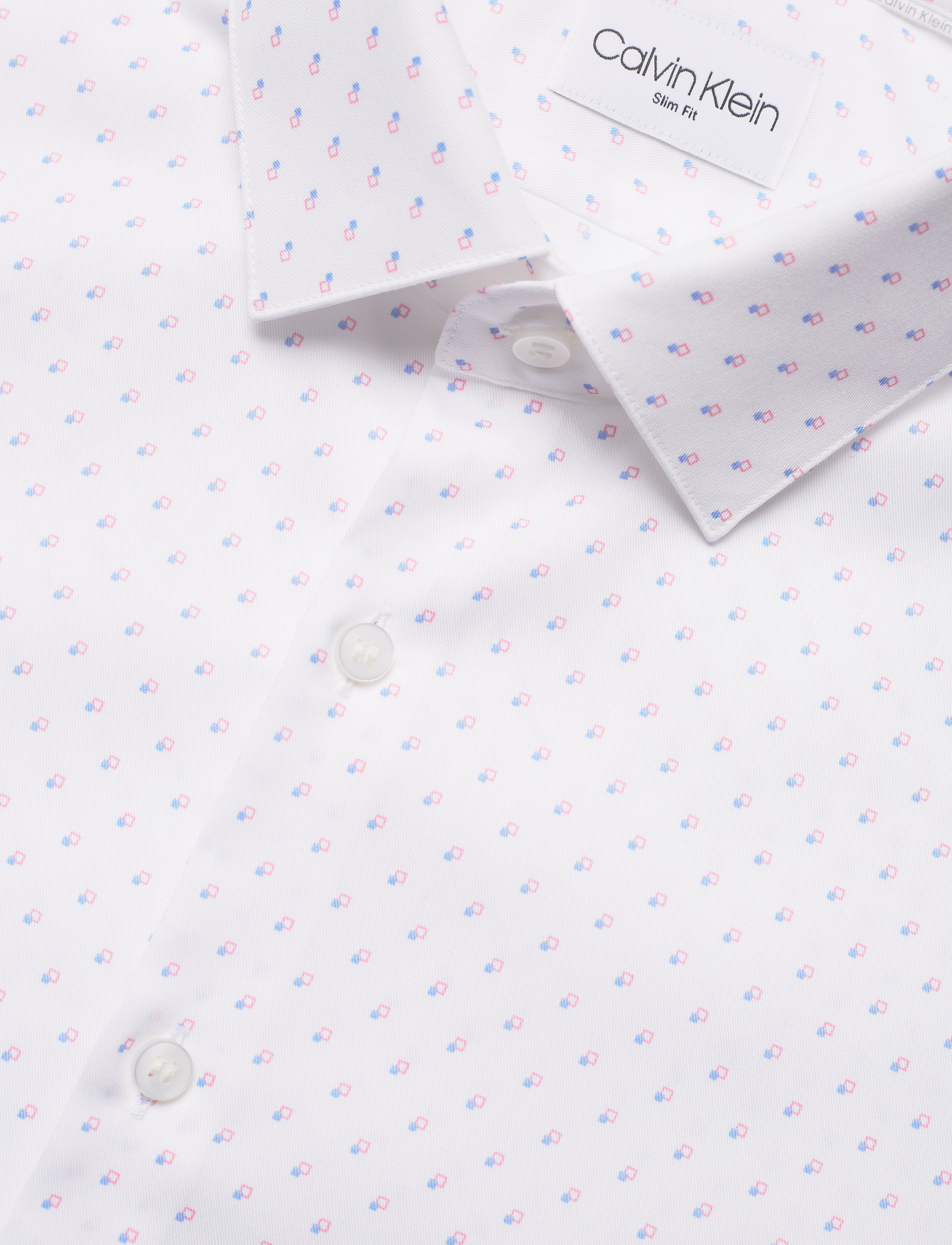 Calvin Klein - PRINTED SLIM SHIRT - blush - 3