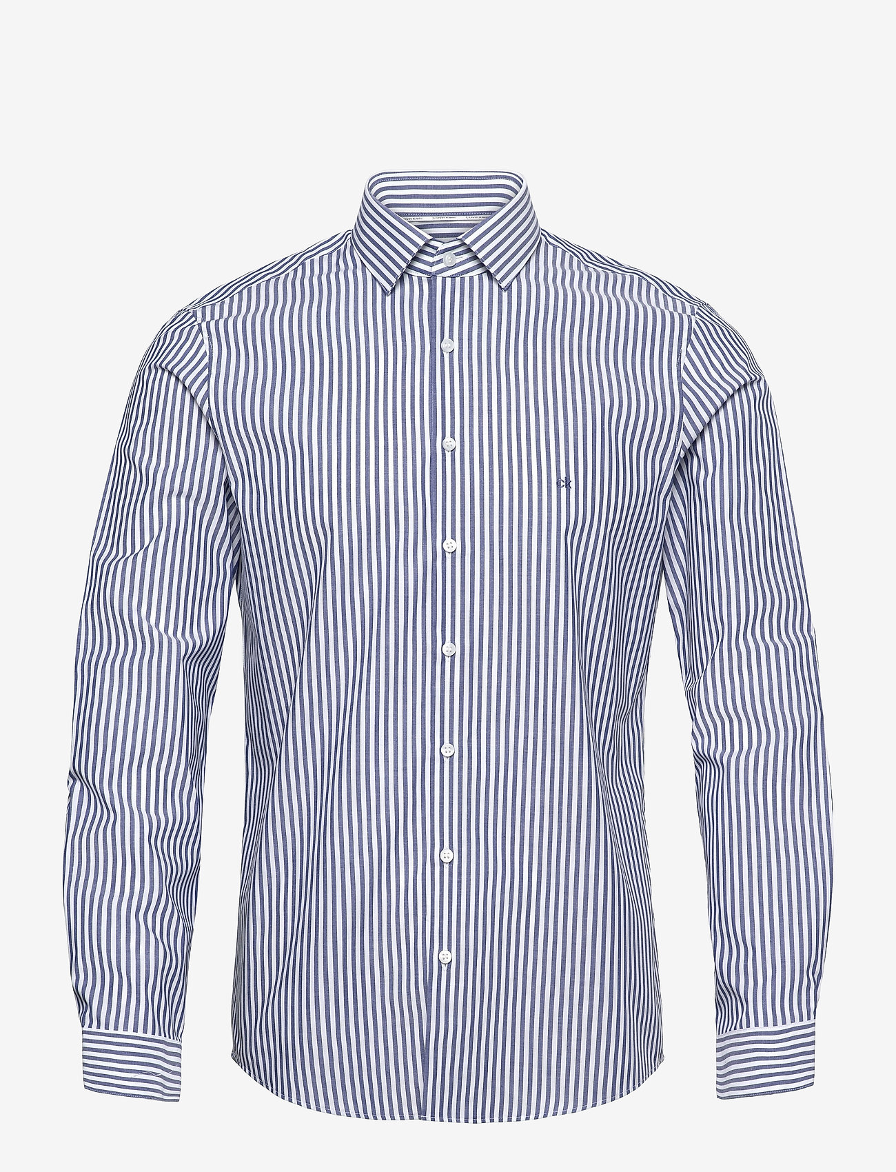 Calvin Klein - BOLD STRIPE SLIM SHIRT - sodalite blue - 0
