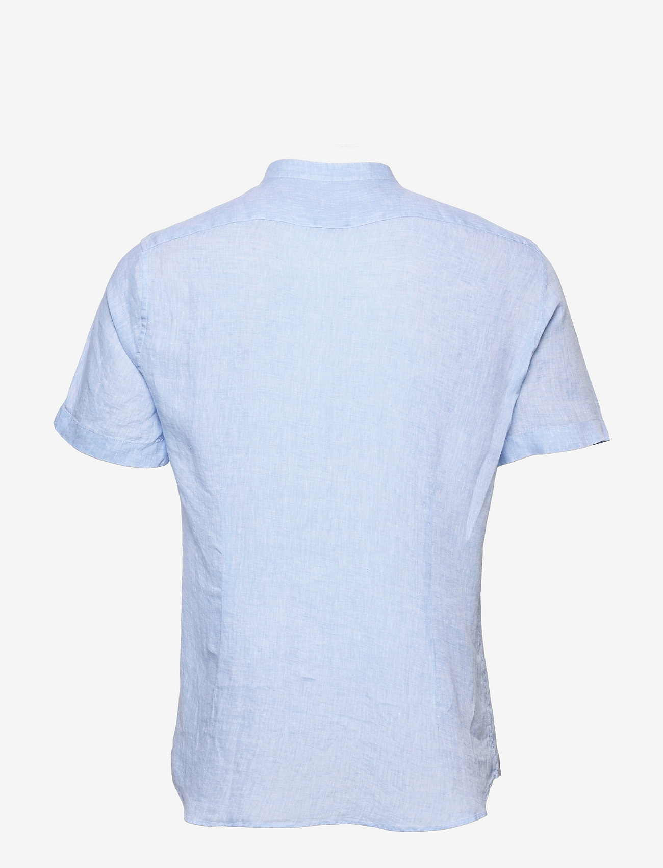 Calvin Klein - LINEN S/S SLIM SHIRT - light blue - 1