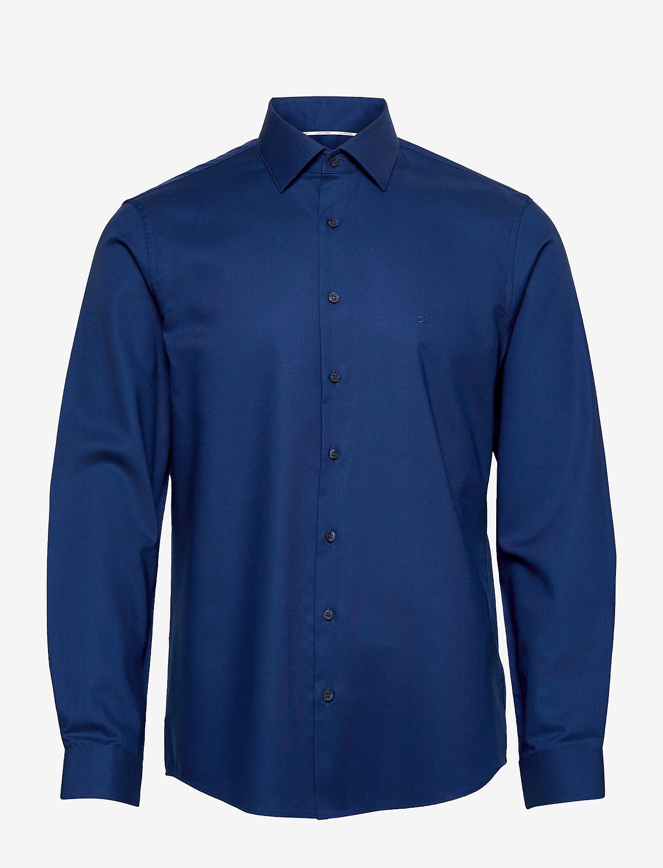Calvin Klein - STRUCTURE FITTED SHIRT - blue - 0