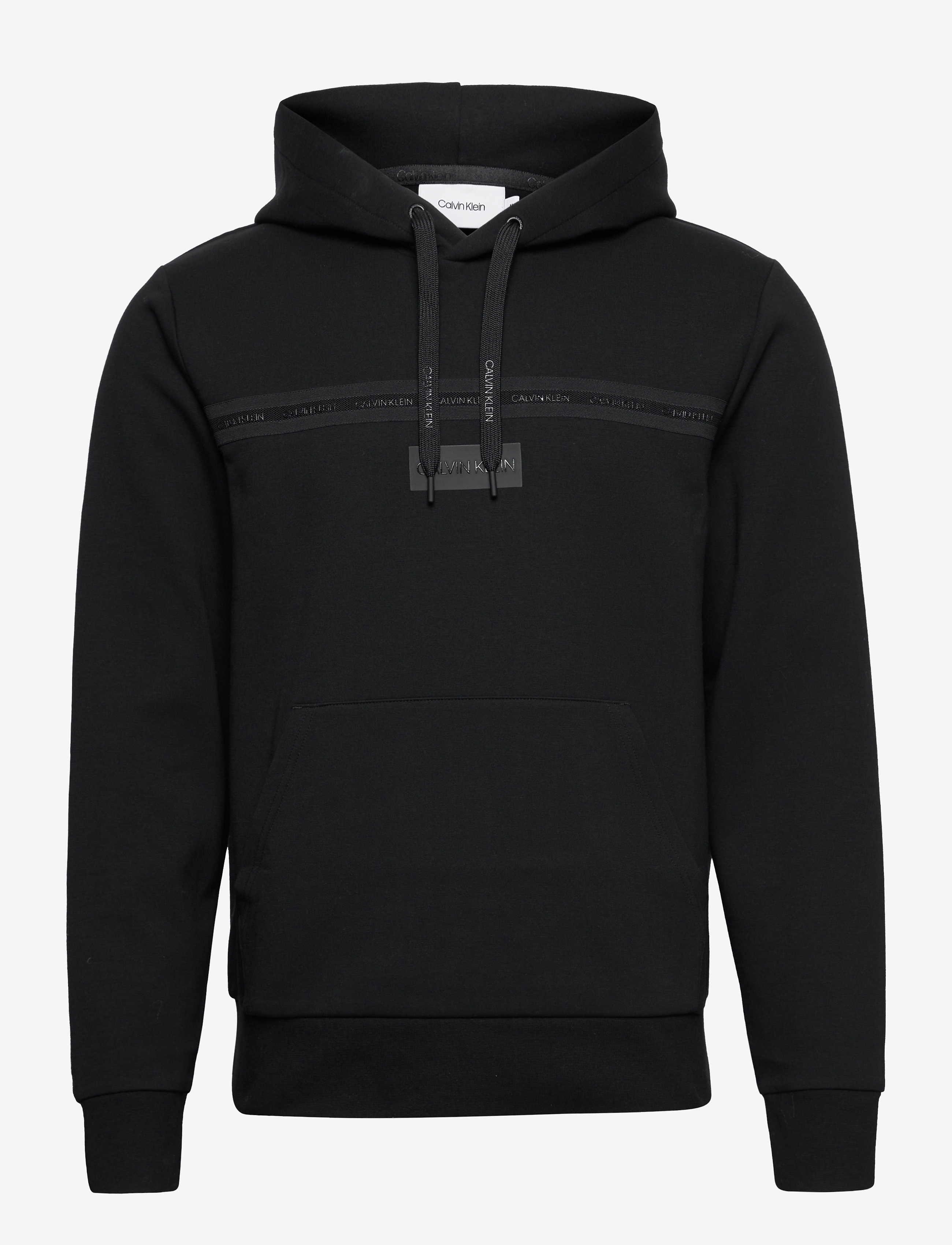 Calvin Klein - MODERN TAPE HOODIE - ck black - 0
