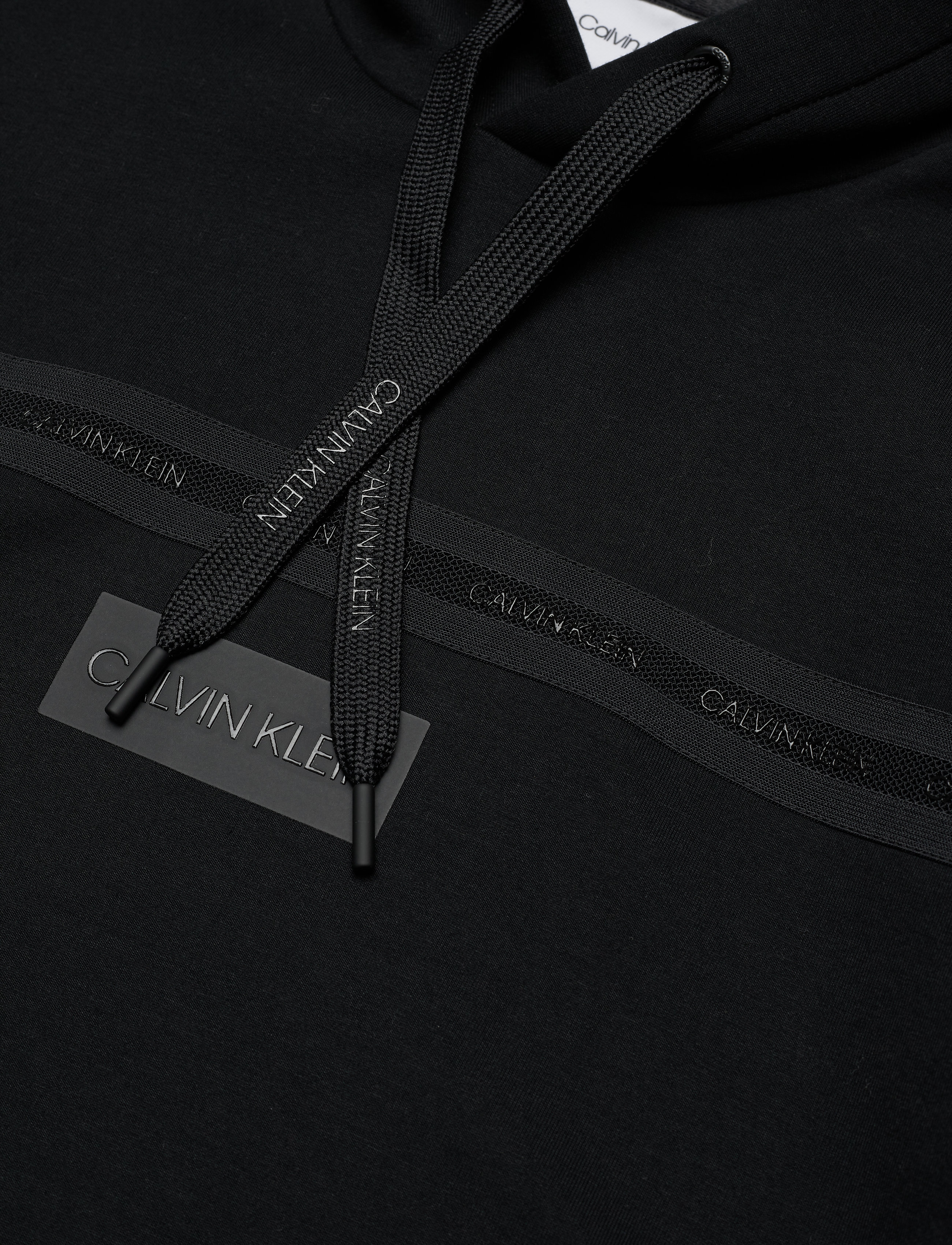 Calvin Klein - MODERN TAPE HOODIE - ck black - 2