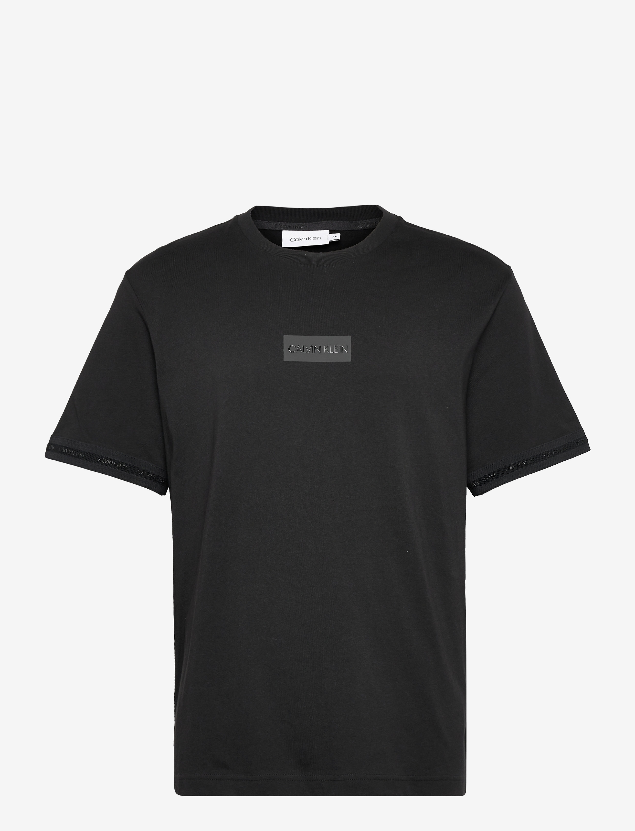 Calvin Klein - MODERN TAPE T-SHIRT - ck black - 0