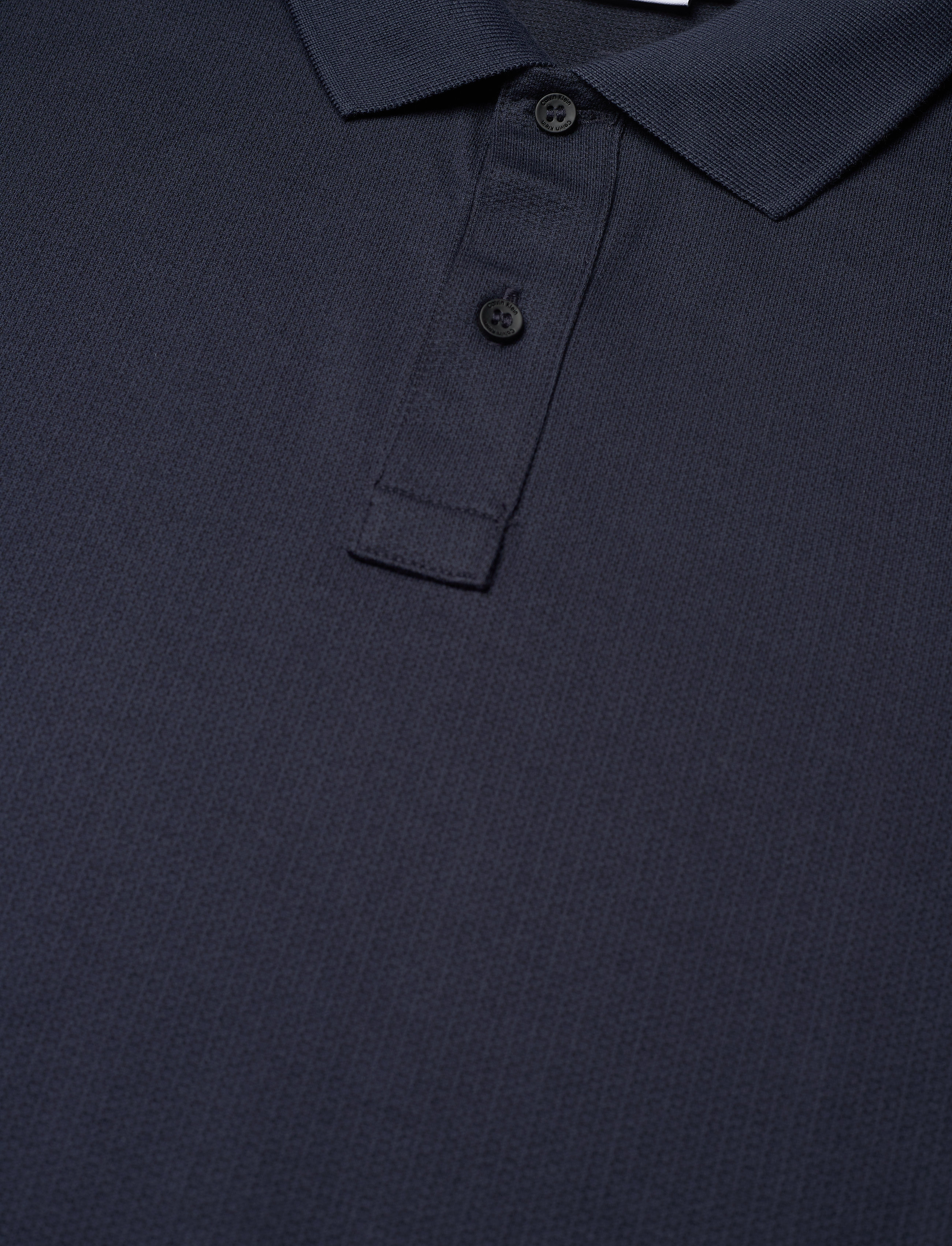 Calvin Klein - MICRO PATTERN POLO - calvin navy - 2