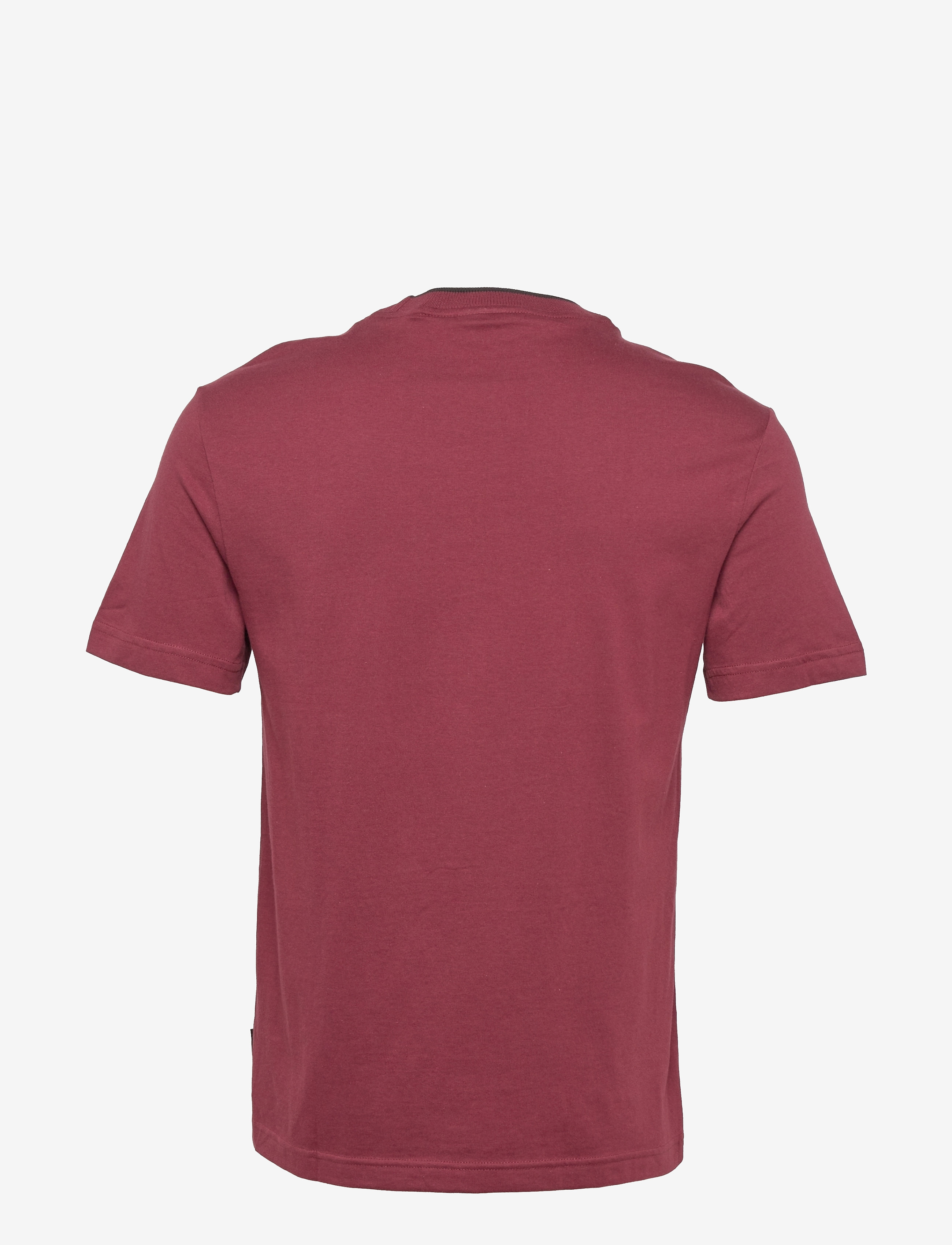Calvin Klein - CENTER LOGO T-SHIRT - tawny port - 1