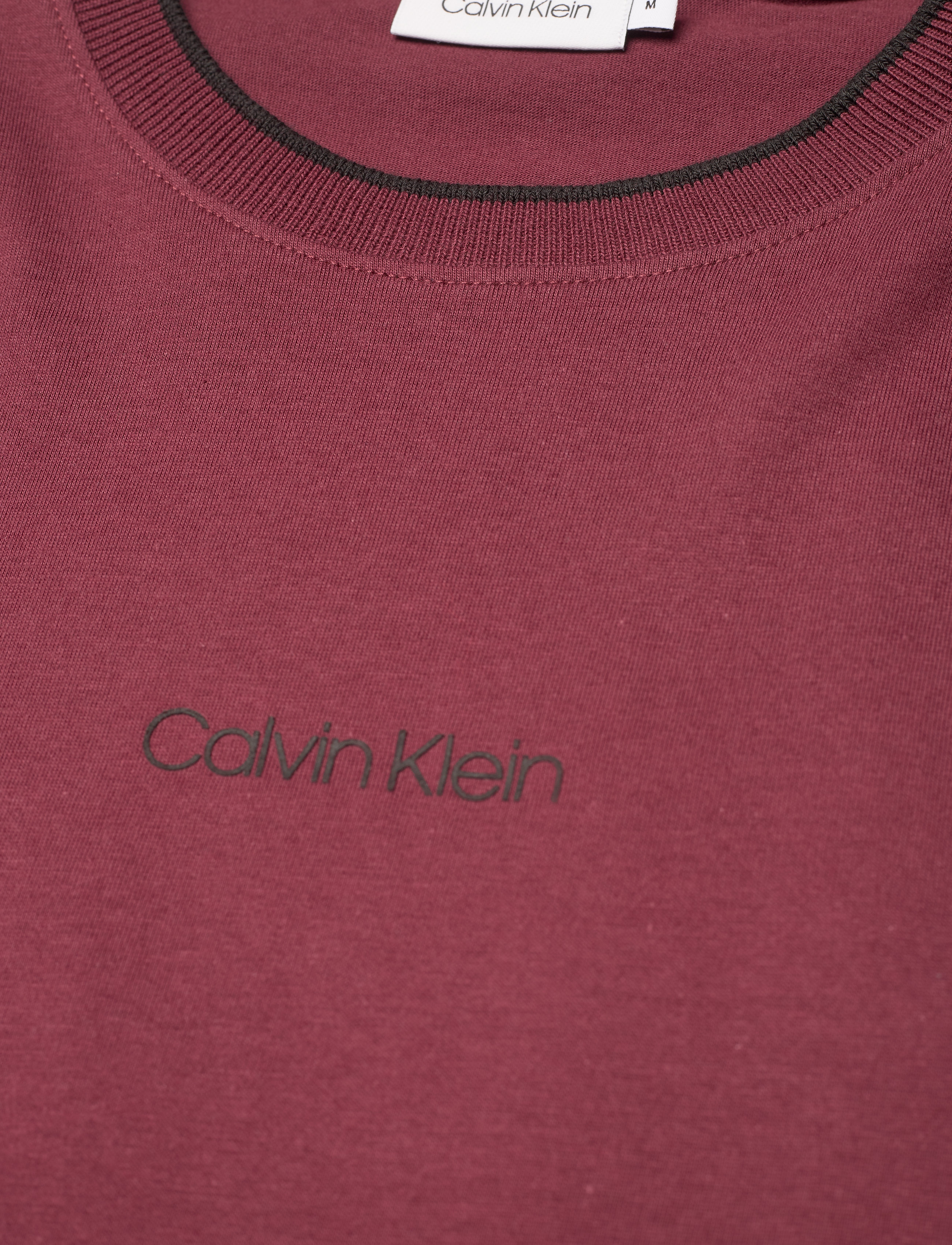 Calvin Klein - CENTER LOGO T-SHIRT - tawny port - 2